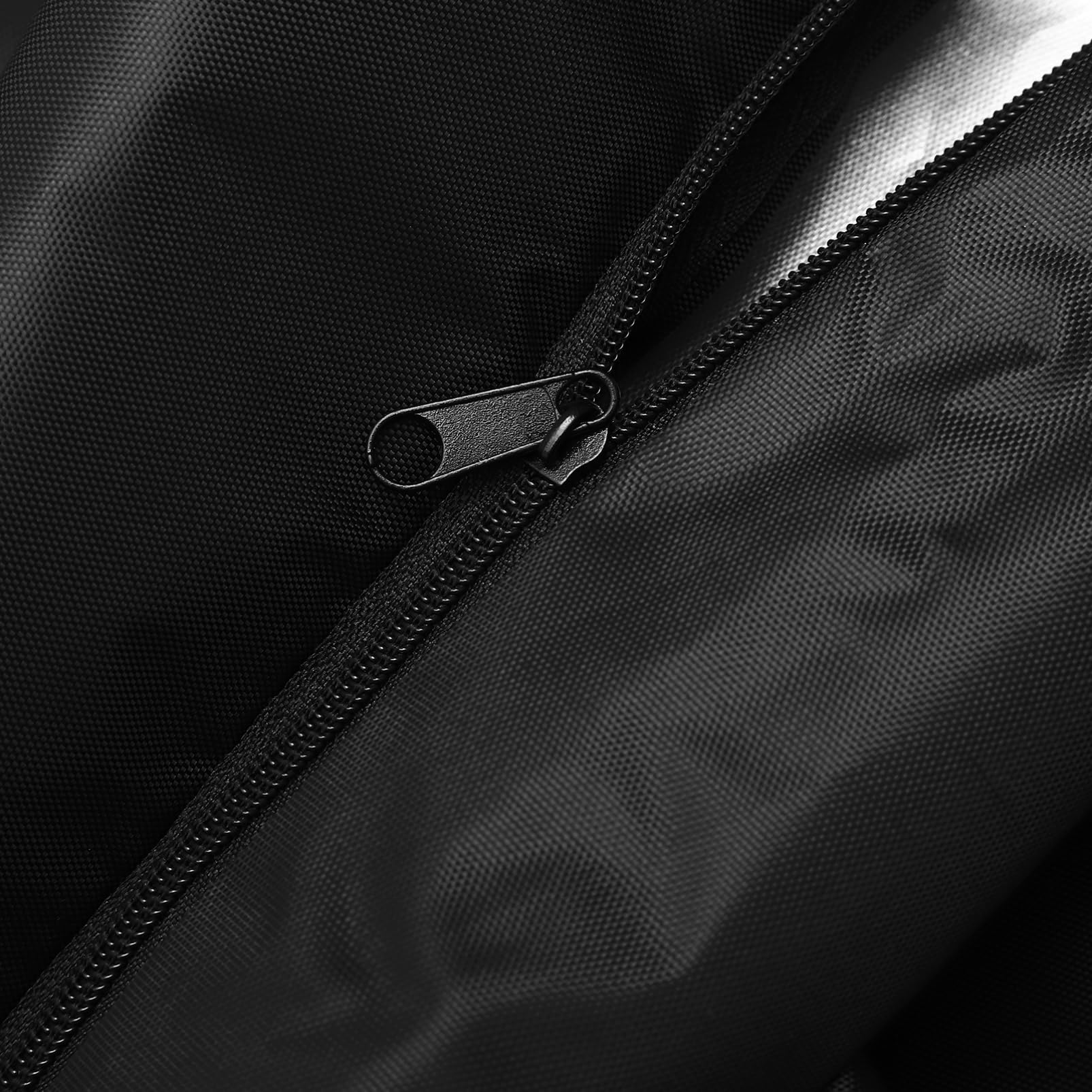TOYANDONA Housse de Fauteuil Suspendu Imperméable et Résistante la Poussière en Tissu Oxford Protection Extérieure Facile à Transporter Noire pour Balançoire de Jardin