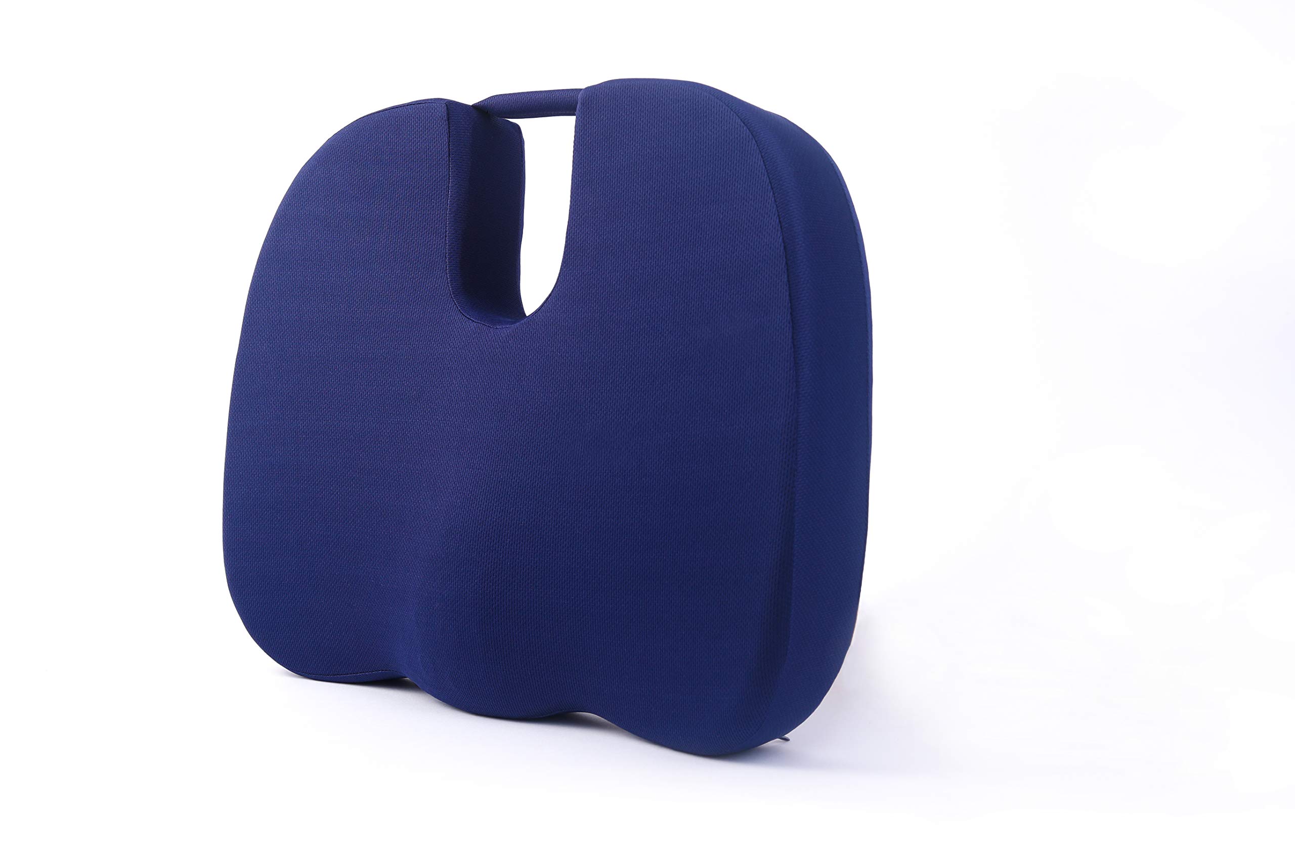BACKGOOD Anti Skid Coccyx Pillow Orthopedic Memory Foam Tailbone(Coccyx) Support Cushion for Lower Back Pain Relief Suitable for All Type of Chairs & Car Seats (Blue) (B0861V9SBG) Amazon Price History, Amazon Price Tracker