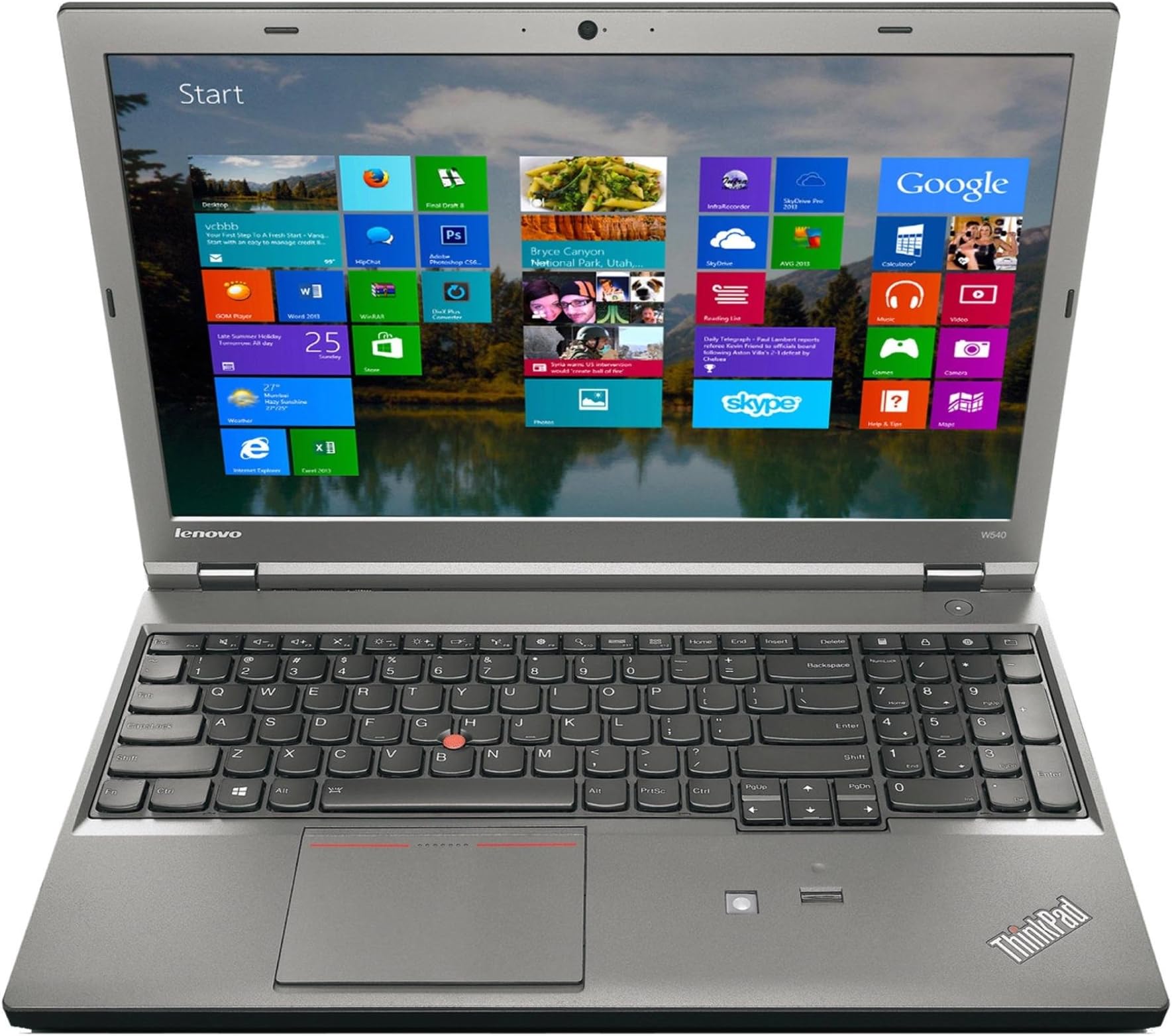 Lenovo ThinkPad W540 15.6-Inch Laptop (Intel Core i7 2.8 GHz, 8 GB RAM, Windows 7 Professional)