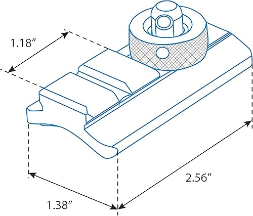 Miniatura 8 de UTG Kit de adaptador de ranura Picatinny de perno giratorio