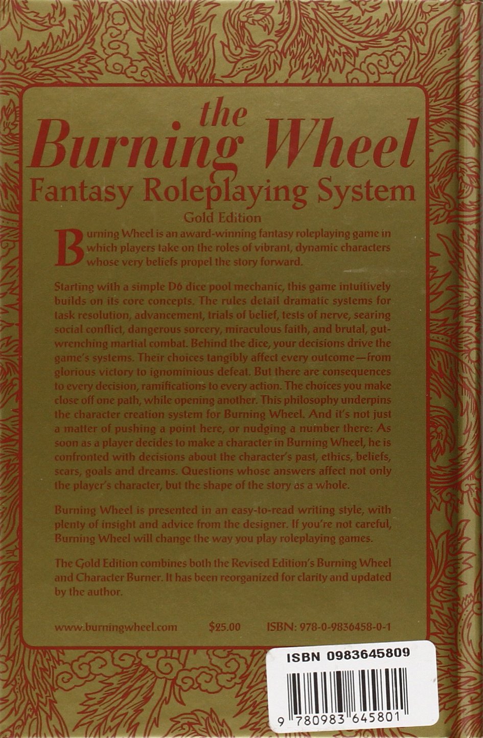 Burning Wheel Gold Rpg