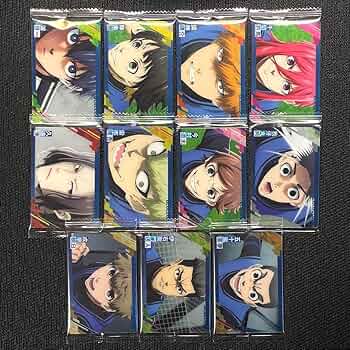 ブルーロック　潔一　45点詰め合わせ　ぱしゃこれ　証明写真館　ウエハース グッズ-シール】ブルーロック 証明写真風シール-ナイトサッカー