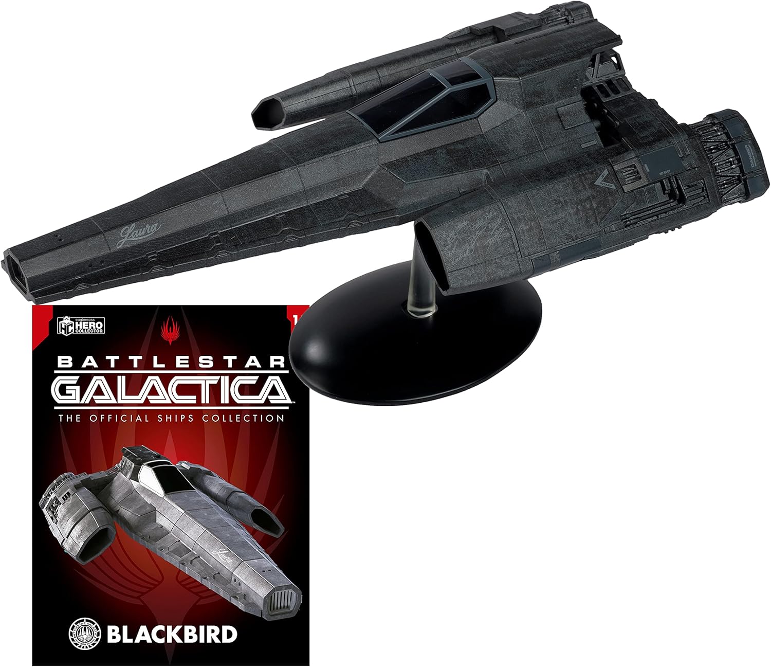 Hero Collector Battlestar Galactica Ships Collection | Blackbird with Magazine Issue 14 by Eaglemoss : Arts, Crafts & Sewing