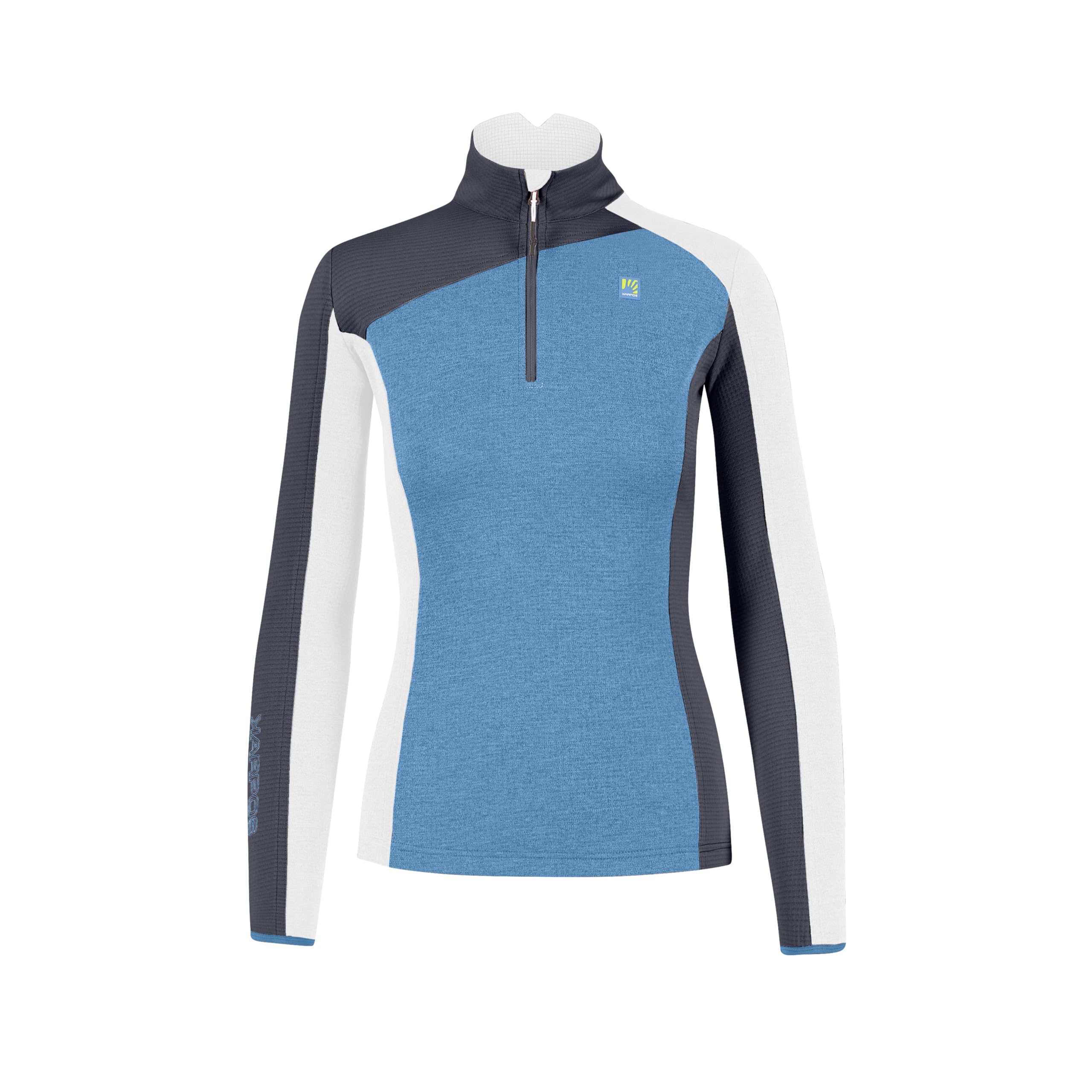 Karpos Federa Half Zip Fleece L Blue