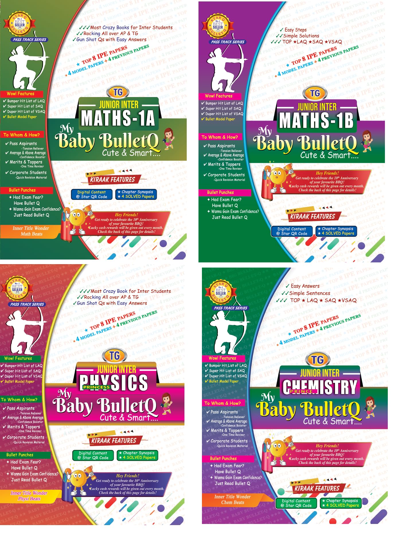 TG My Baby Bullet Q Intermediate 1st Year MPC Mathematics 1A & 1B