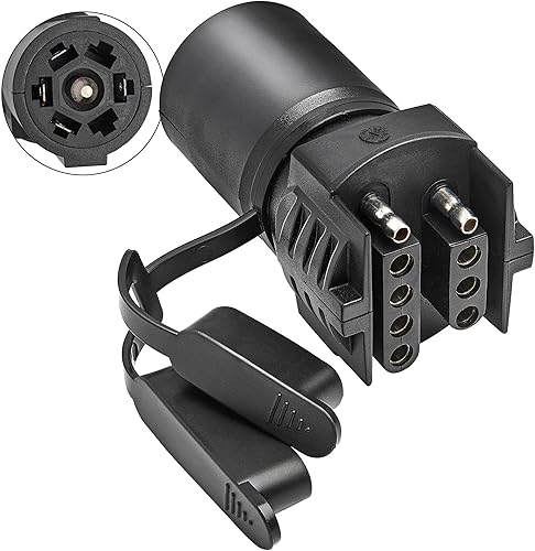 Oyviny Adaptador de remolque de 7 a 4 y 5 pines, diseño 2 en 1