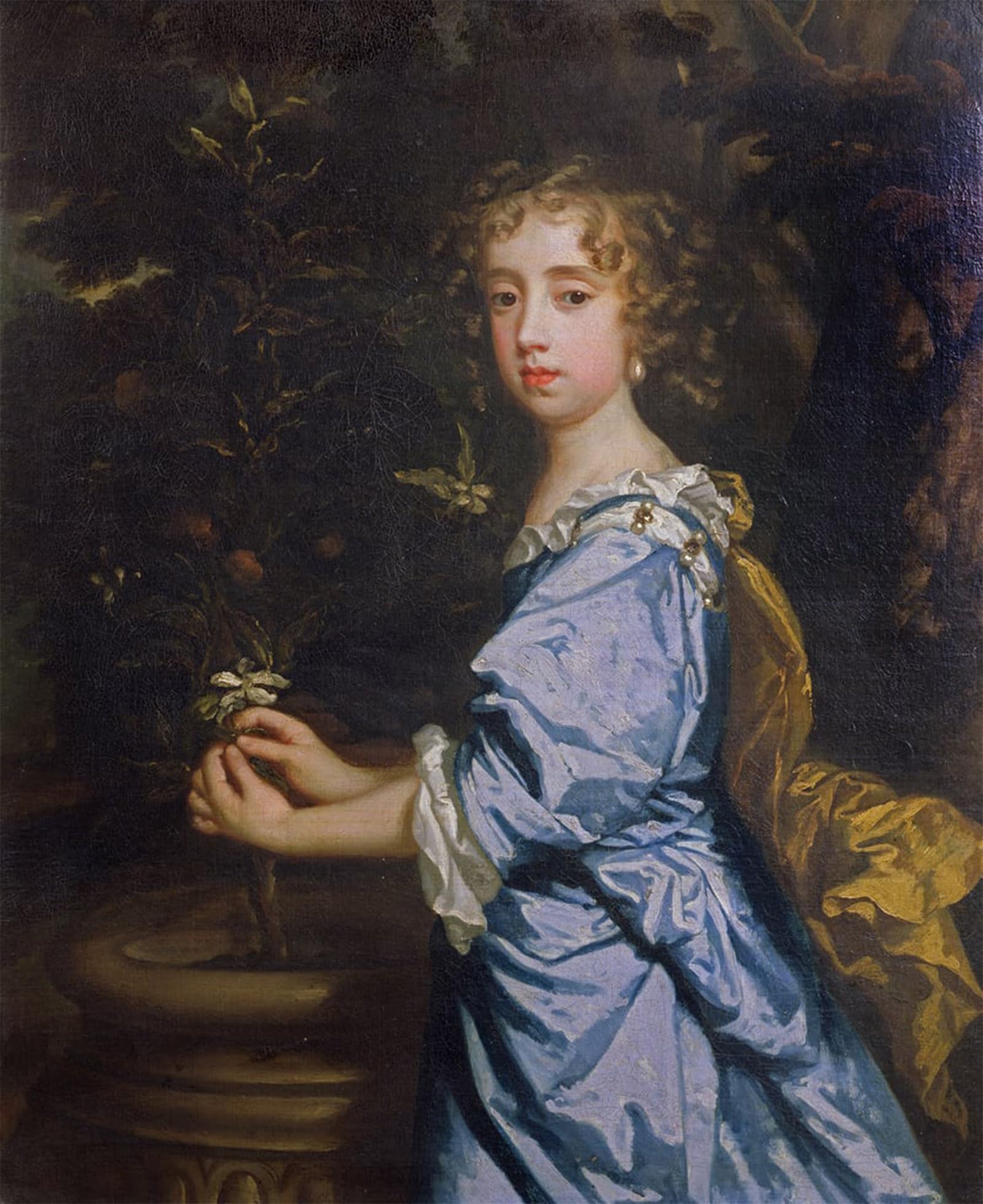 ARTXLXXBN Famous Painting Art Wall Decor Abstract Art Picture Isabella Dormer Aged Later Countess of Mountrath by Peter Lely Animal Pictures for Home Decor 60x90cm
