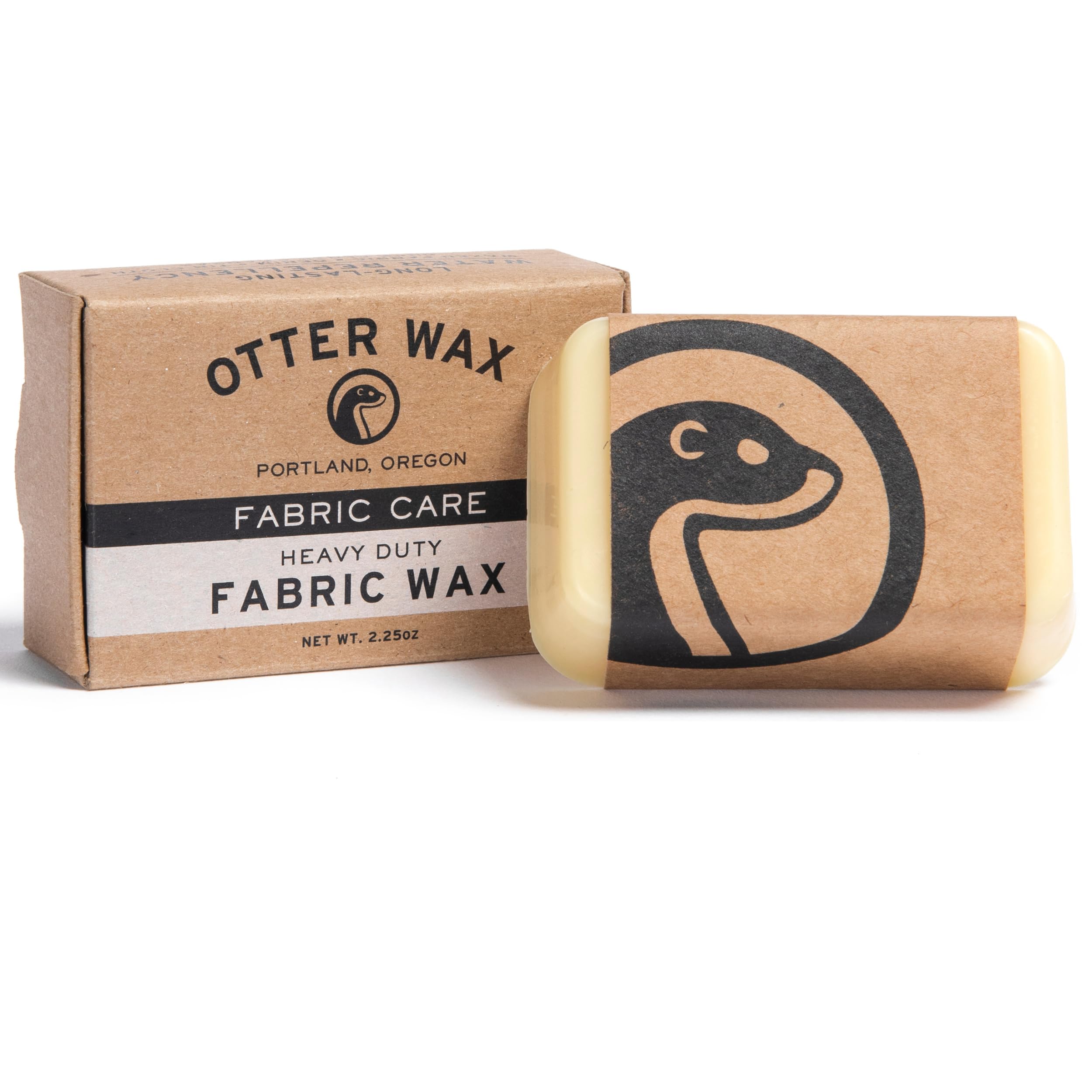 Otter Wax Fabric : All Natural Water Repellent by : 70ml Bar