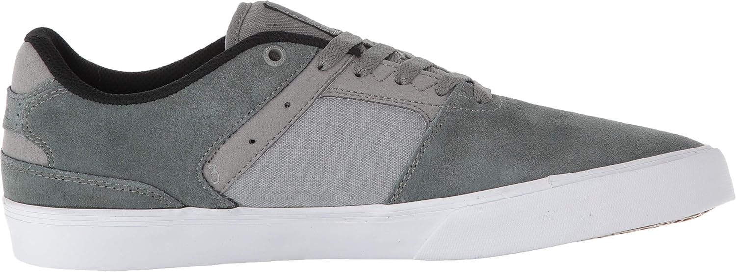 Emerica Men's The Reynolds Low Vulc Skate Shoe 5.5 Medium US Grey/Light Grey