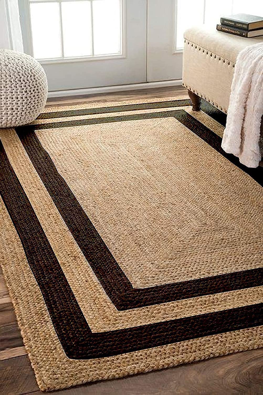 Grey Shaggy Rug - Soft & Cozy Bedroom Living Room -24