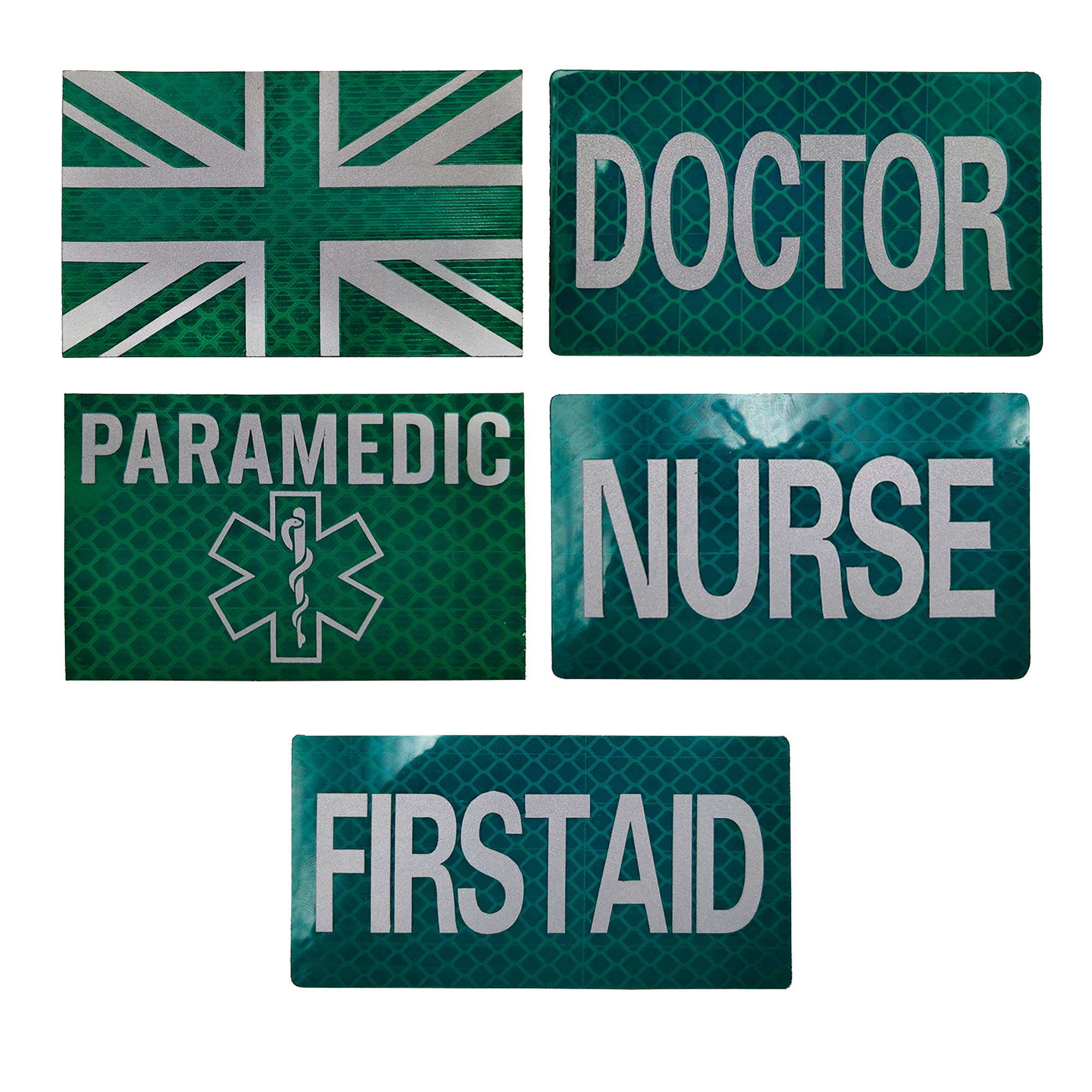 Patch Riflettenti, Medici EMT EMT E Paramedico Tattico Morale Patch