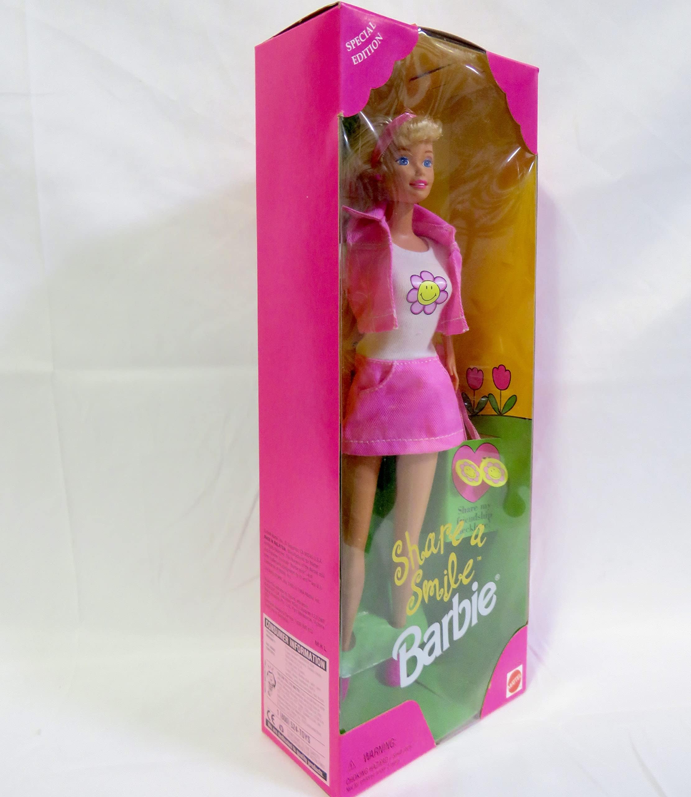 Share a Smile BARBIE Doll (1996) [Special Edition] : Amazon.com.tr