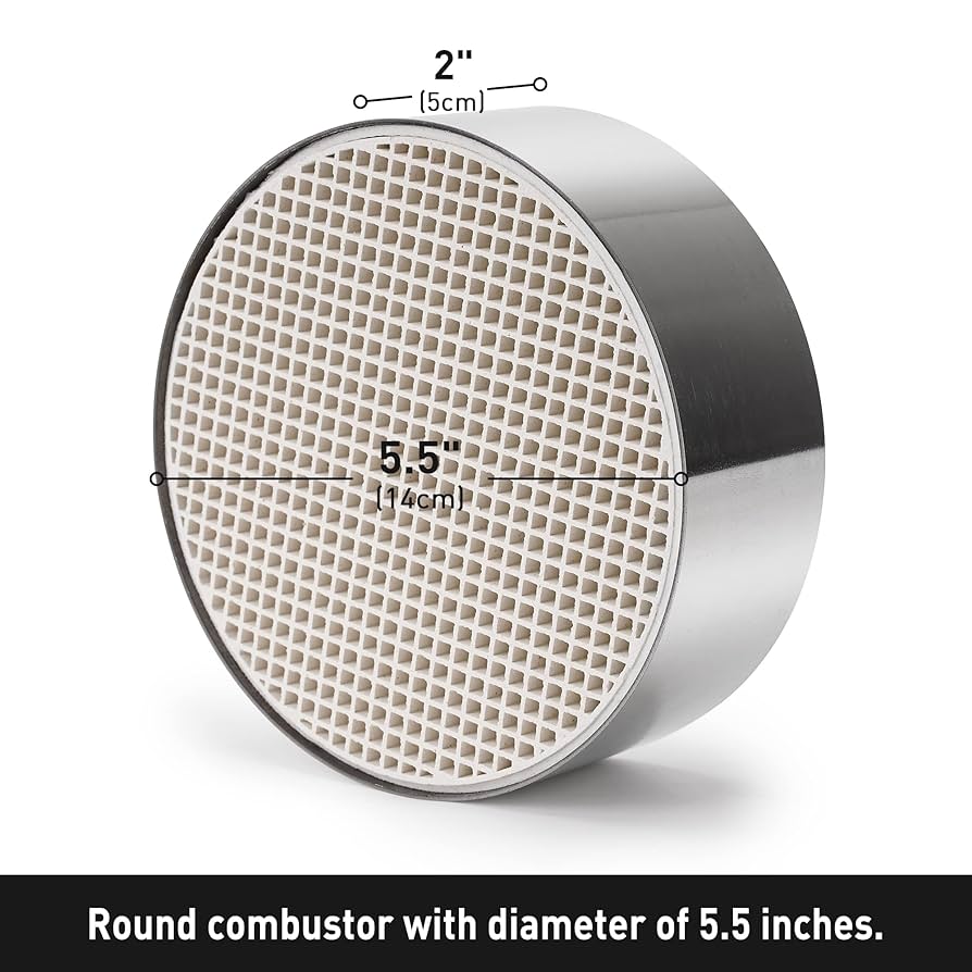 Amazon.co.jp: Stanbroil 薪ストーブ 触媒燃焼器 ラウンド