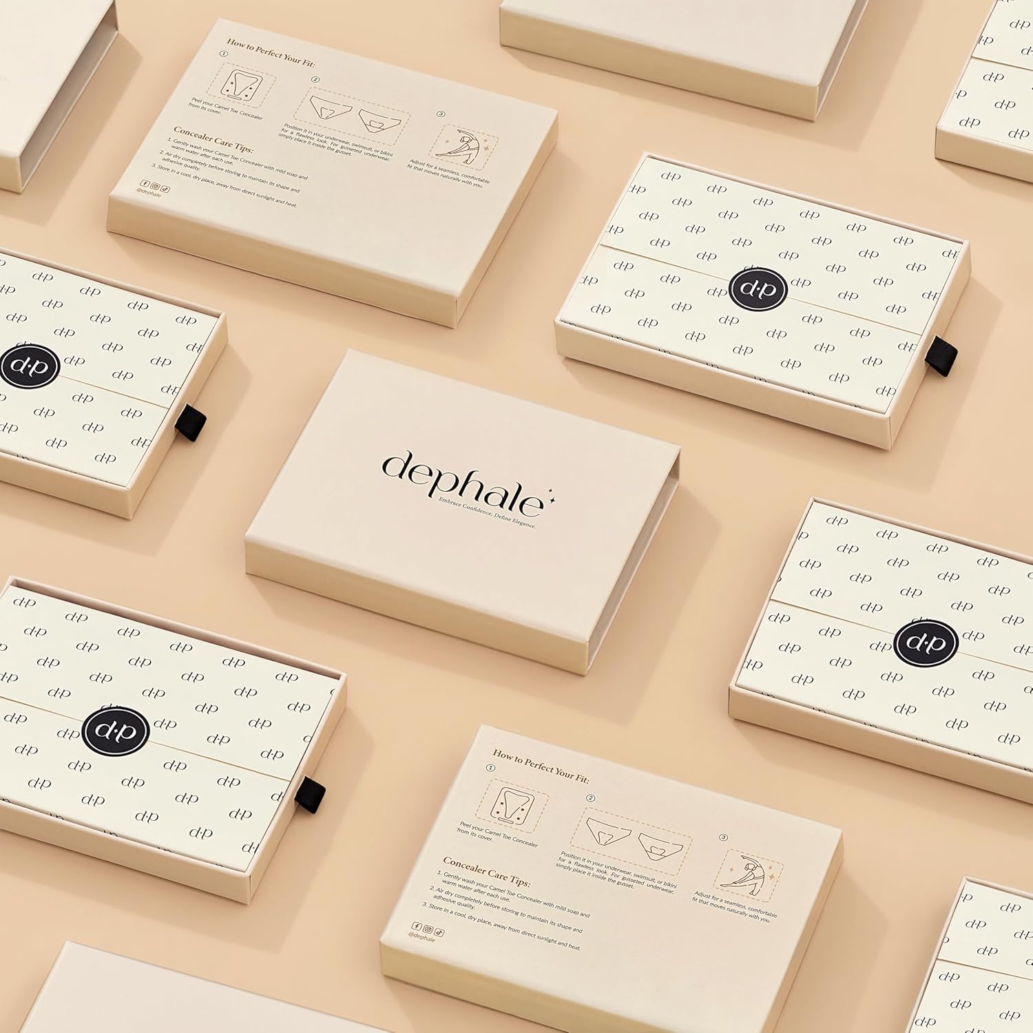 Anti Camel Toe Underwear - Silicone Camel Toe Concealer for Swimsuit, Underwear, 2-Pack, Nude, Y Shape - Image 8