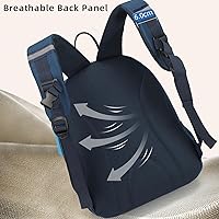 Vista 5 de Linda mochila infantil de dinosaurio para niñas y niños preescolares de 3 a 5 años, Dinosaurios, Classic