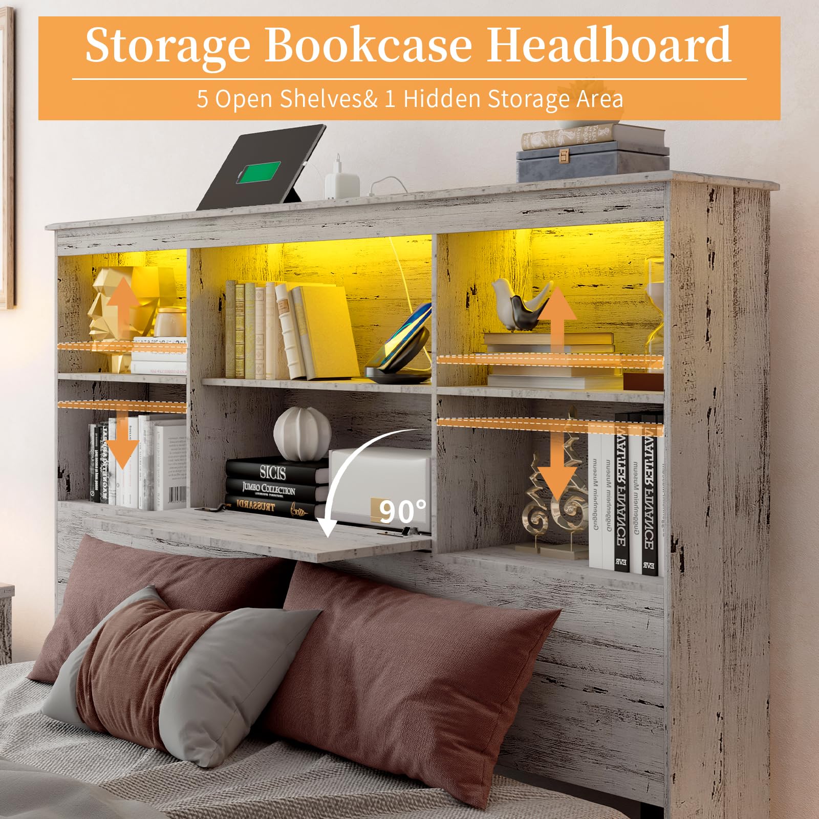 Diy Bed Bookshelf Storage Ikea Bookcase Storage Hack | Inhabitat