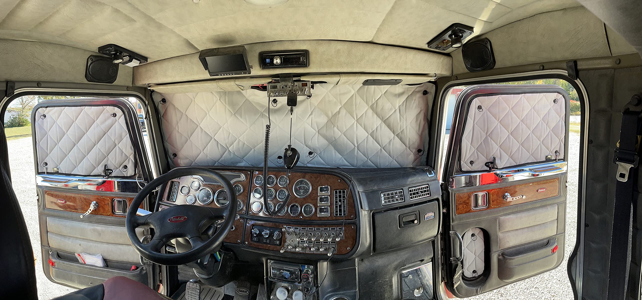 Amazon.com: ZenEclipse Peterbilt 377/378 Blackout Insulated