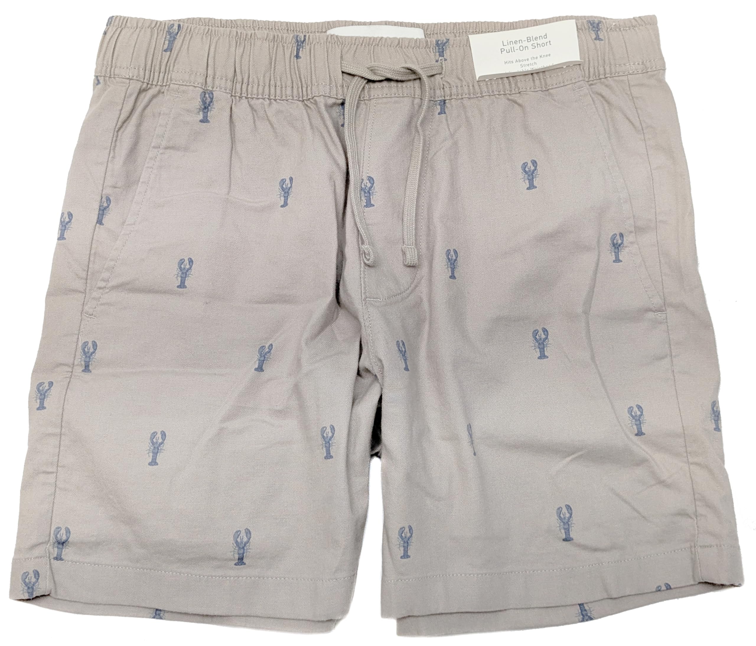 Hollister Men's Cotton-Linen Blend Pull-On Shorts (5.5" Inseam) HOM-15 - Picture 3 of 10