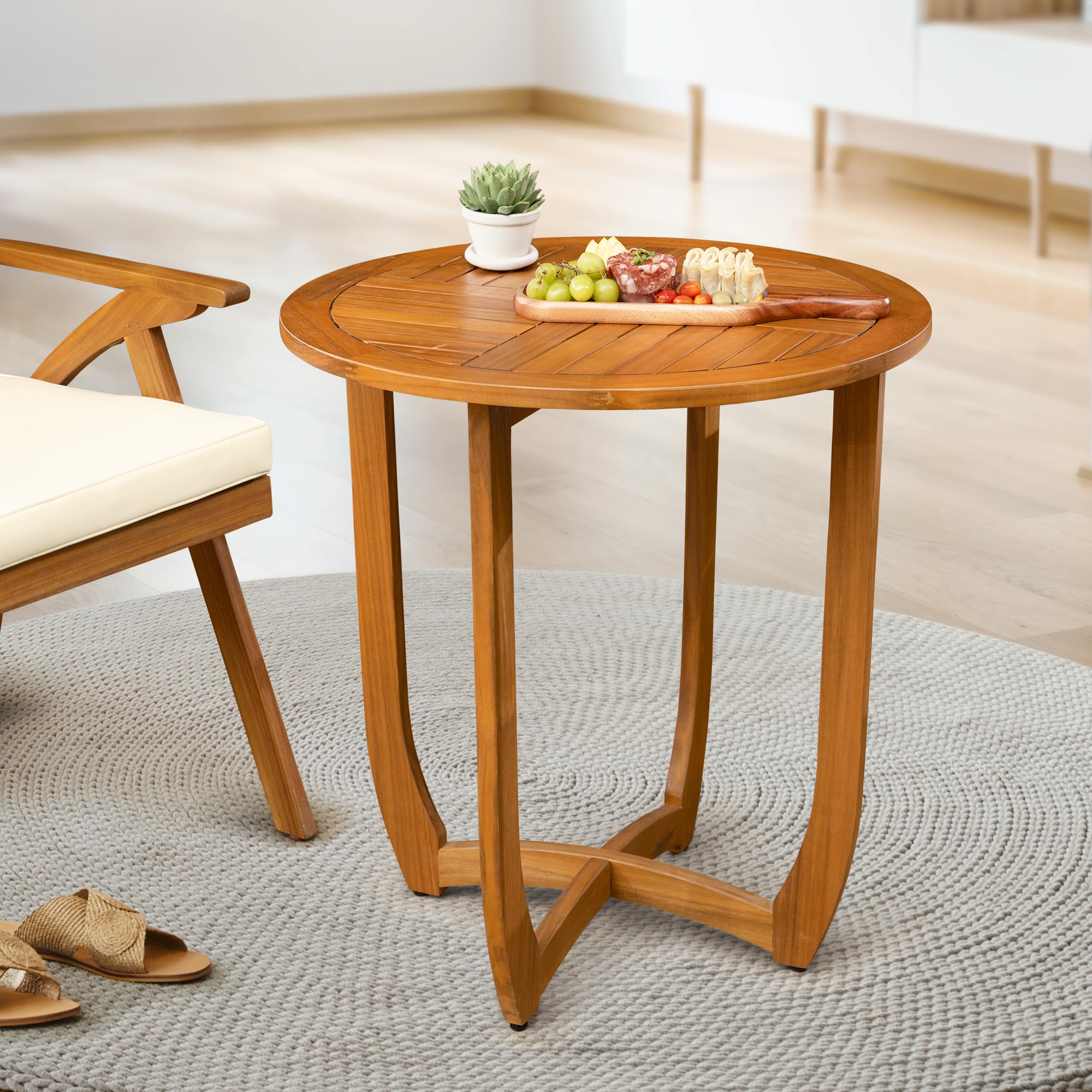 Amazon.com: IDZO Outdoor Bistro Dining Table Heavy Duty 270lbs