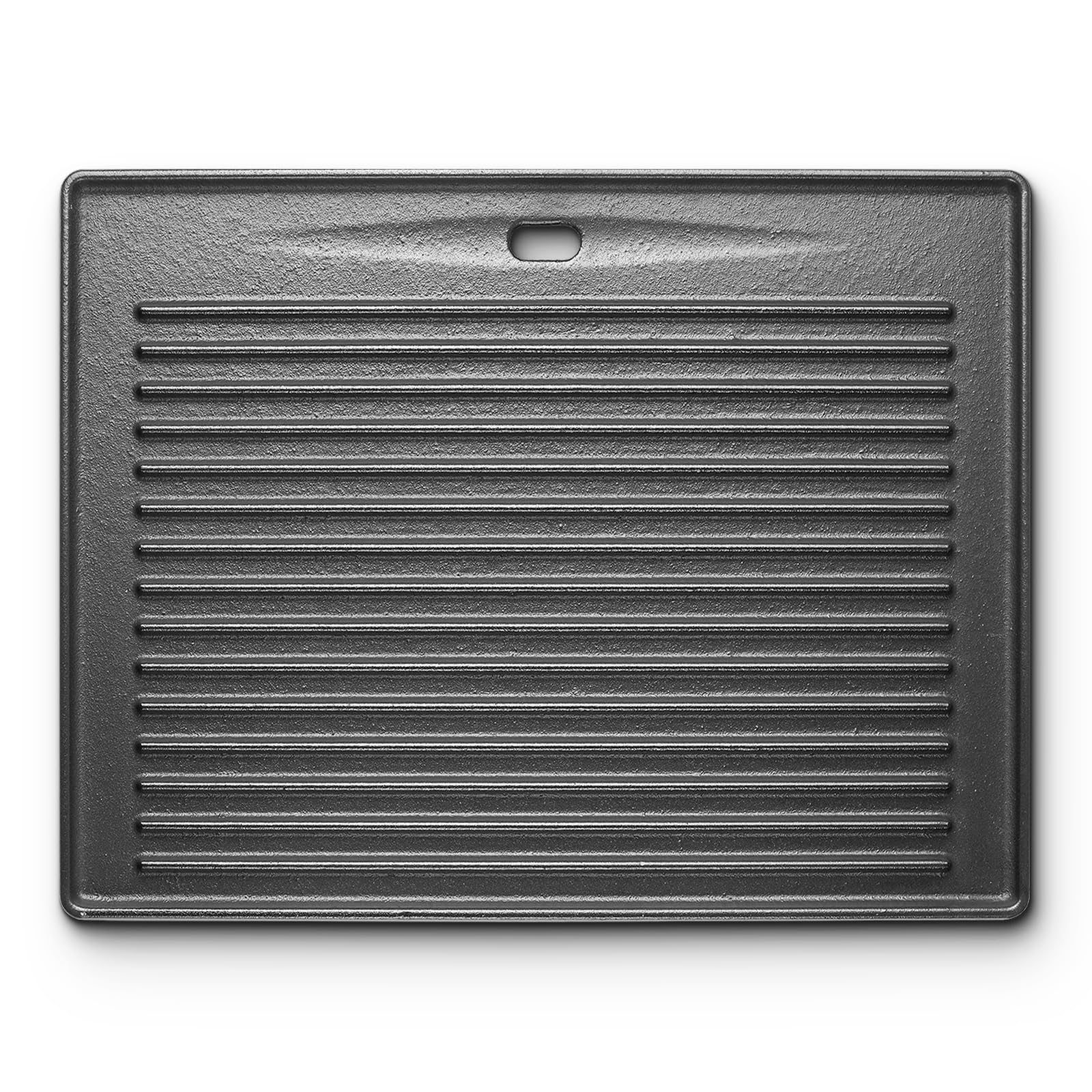 Piastra in ghisa per barbecue a gas Taino Pro/Red 4 e 6 serie, 41,5 x 31 cm, universale, piastra girevole per pizza, accessorio per serie Burnhard Fred, piastra di ricambio per serie PRO/RED