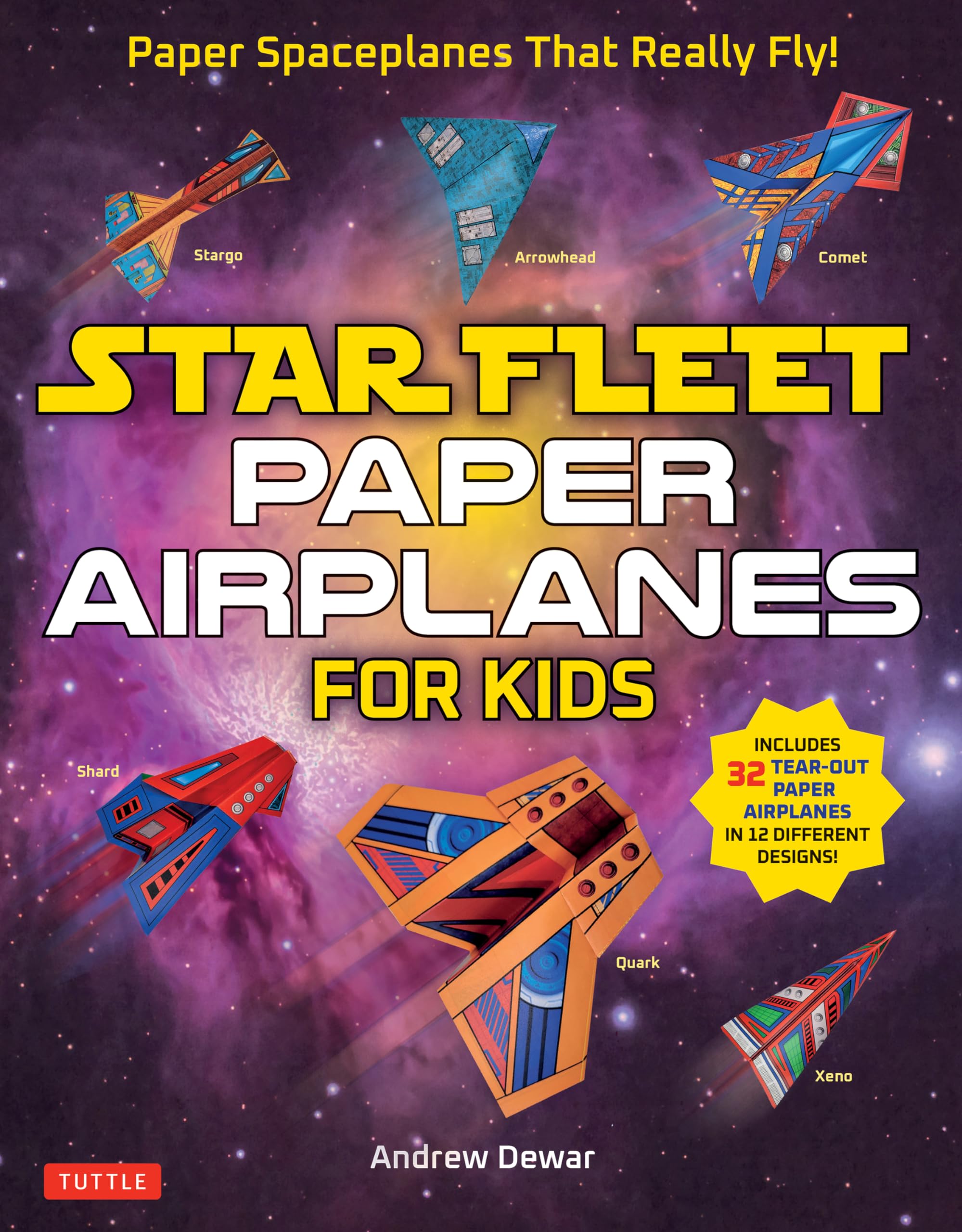 Space Planes 　　Andrew Dewar Scale Model Paper Airplanes Kit: Iconic Planes That Really