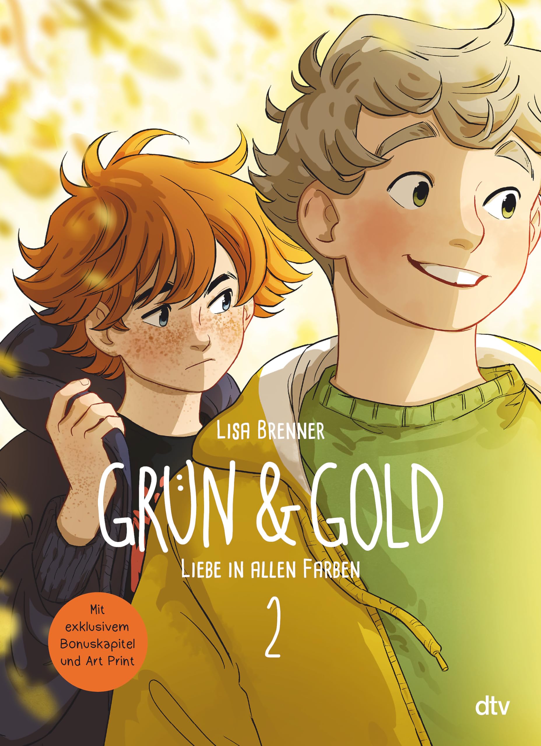 Grün & Gold – Liebe in allen Farben 2: Herzerwärmende Graphic Novel über die erste Liebe – mit charmantem Internatssetting | Mit exklusivem Bonusmaterial und Art Print
