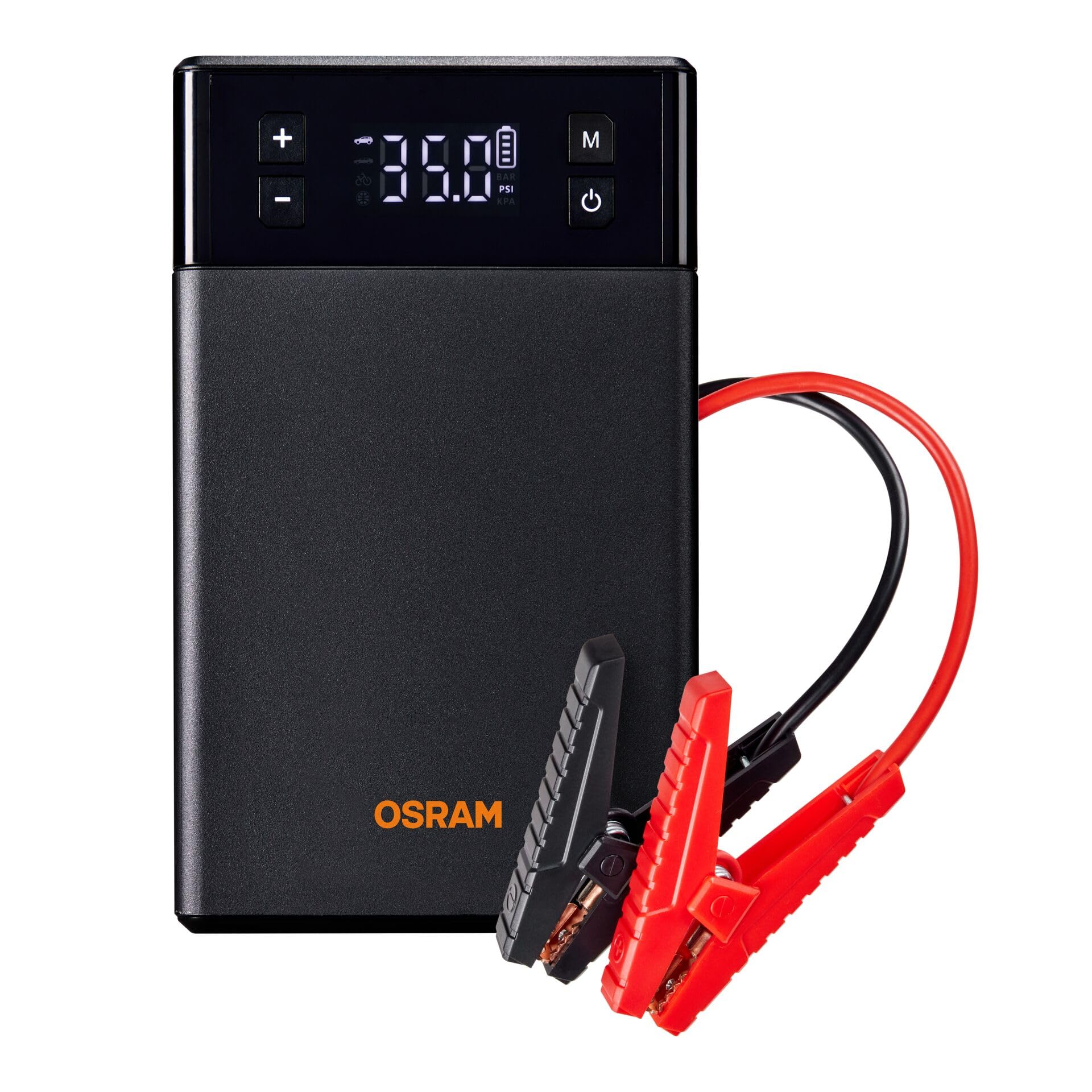 OSRAM BATTERYjumpstart 1500, Starthilfe Powerbank, Lithium-Starthilfegerät, für 12V-Fahrzeuge mit bis zu 6.0L Benzin- und 3.0L Dieselmotoren