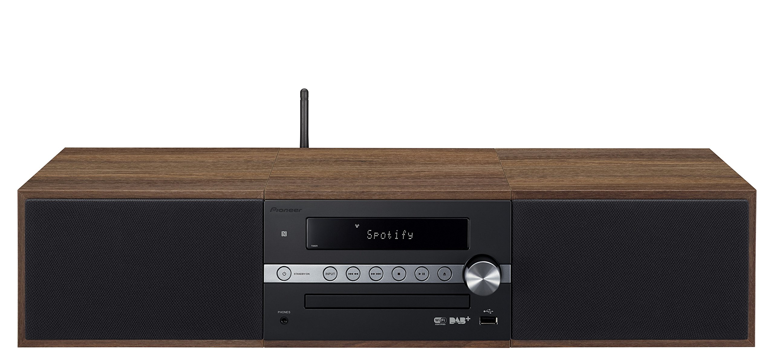 Pioneer X-CM66D-B Network Micro System with Wi-Fi, CD, DAB/DAB+