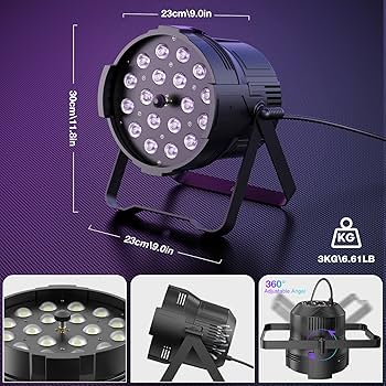 DMX512 EK PRO EPAR ZOOM LEDパーライト American DJ / EPAR ZOOM LEDパーライトステージ・舞台照明 LED