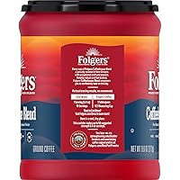 Vista 3 de Café molido Folgers Coffeehouse Blend, tostado medio-oscuro, 9.6 onzas