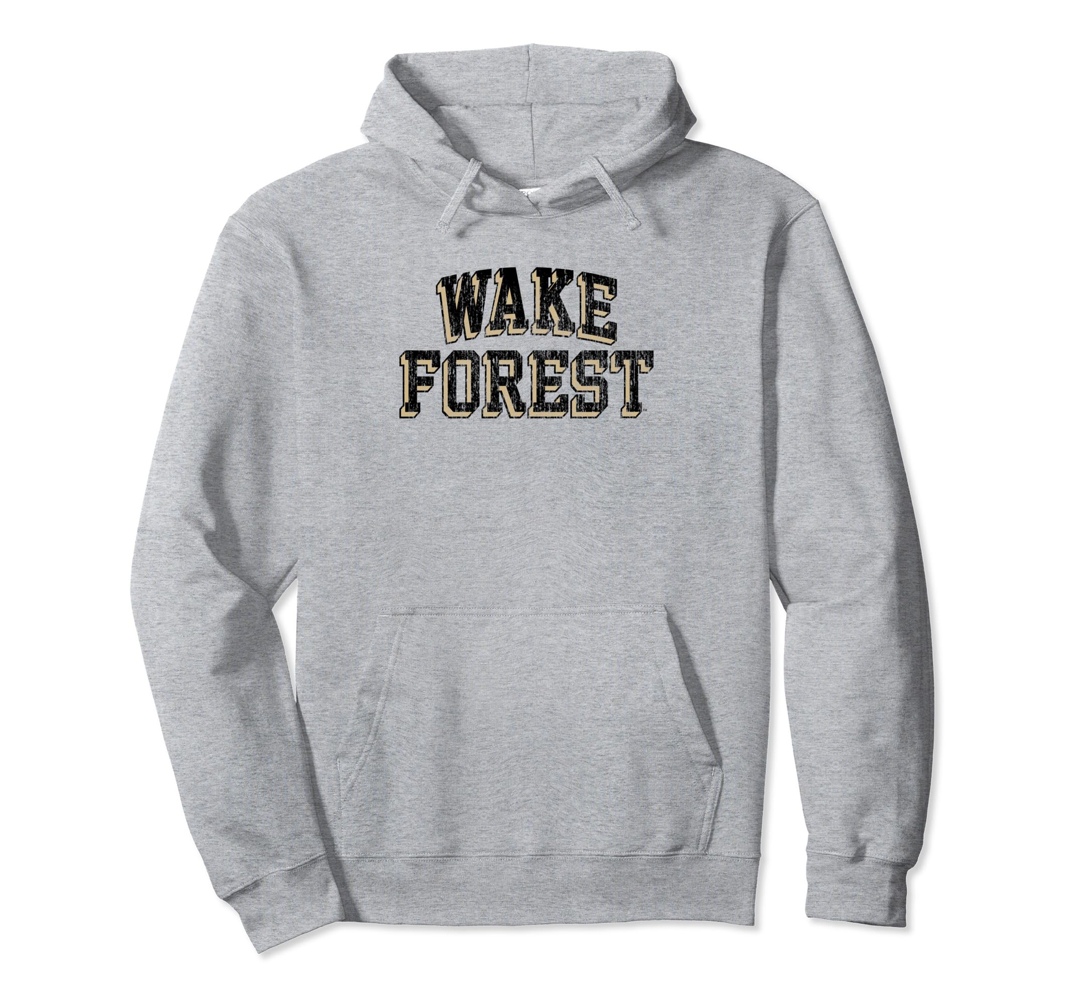 Wake Forest Demon Deacons Retro Arch Logo Pullover Hoodie
