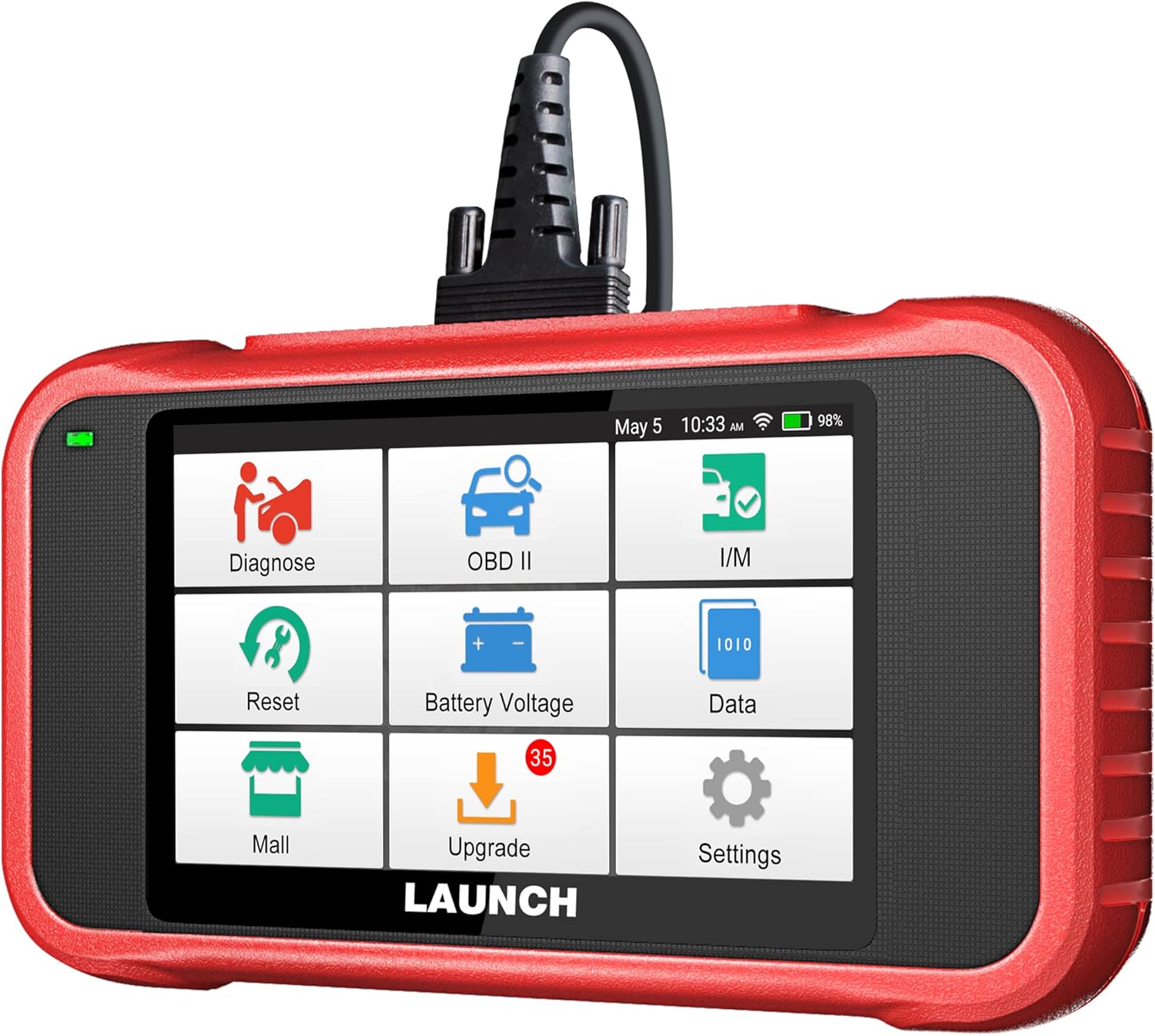 LAUNCH CRP123E OBD2 Scanner Engine/ABS/SRS/Gearbox Launch OBD2 Code Reader with Battery Test