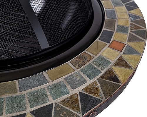 Miniatura 12 de Pleasant Hearth OFW707RI hoguera, bronce frotado