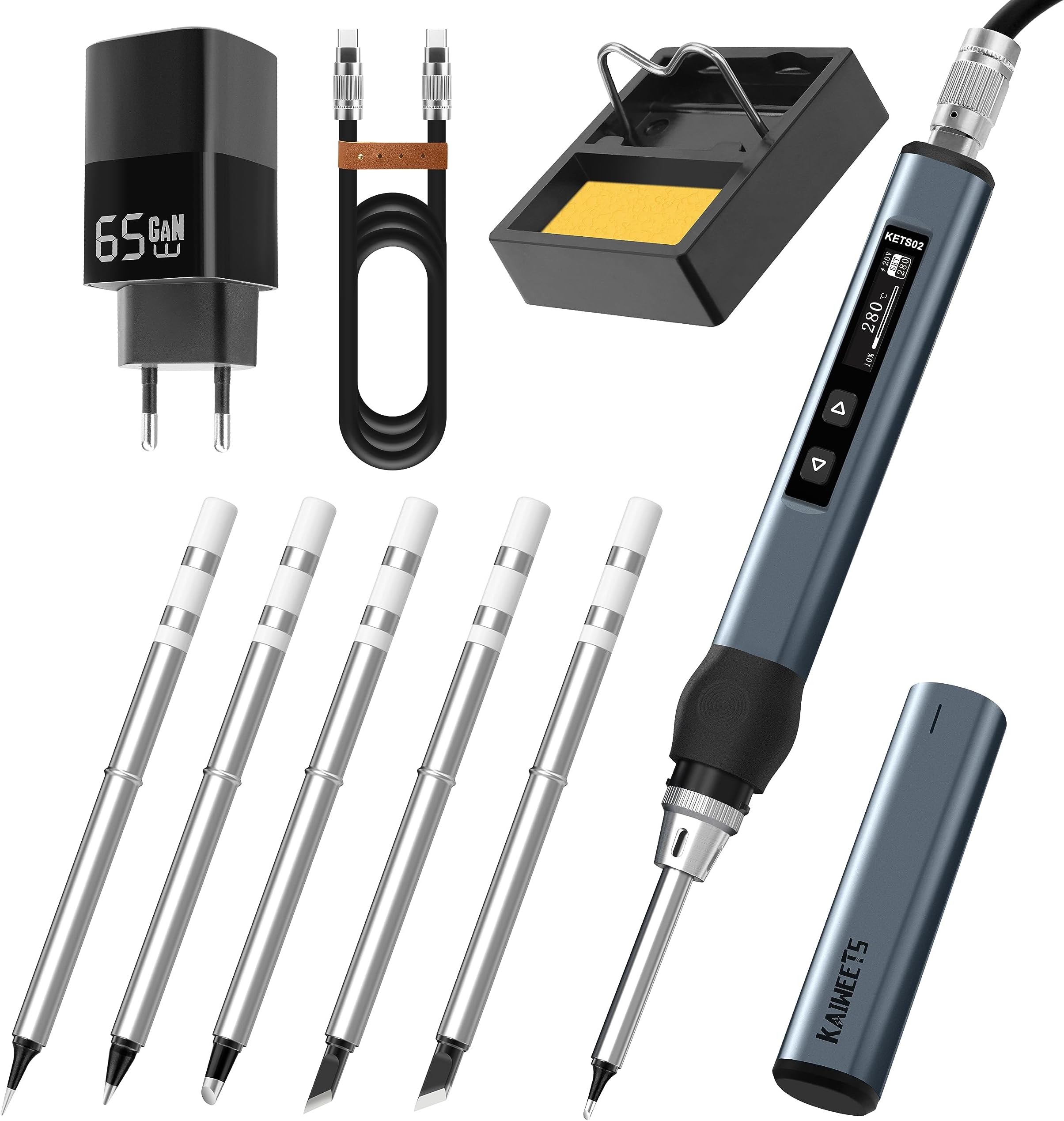 saldatura-a-stagno-kaiweets-kets02-kit-saldatore-smart-con-display