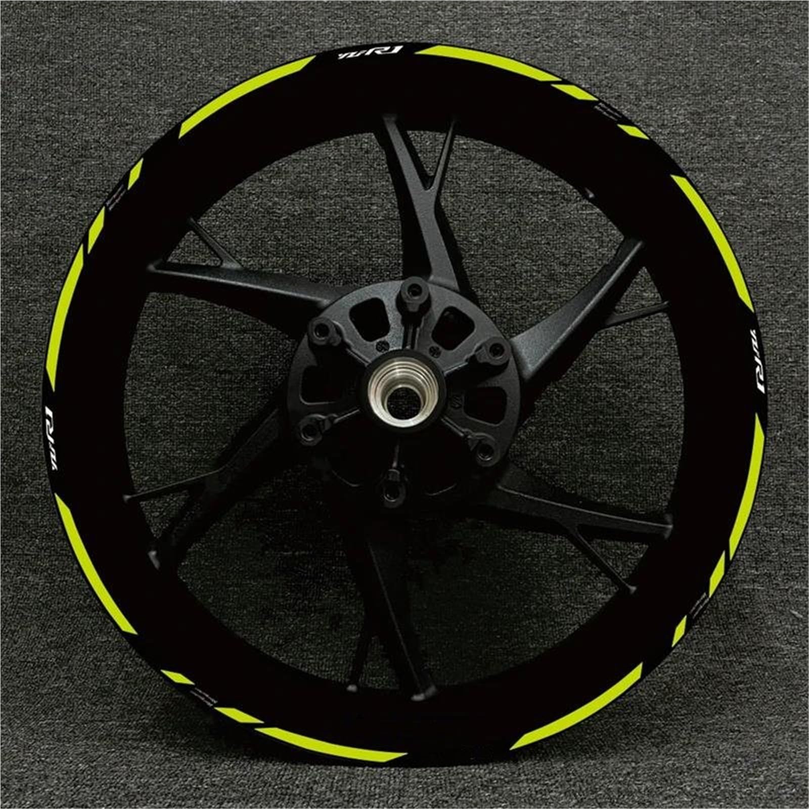 Wheel Stickers Motorcycle Wheel Stickers Rim Reflective Decal for YZFR1 YZF-R1 YZF R1 Stripe Decals Hub Sticker Rim Reflective Decal