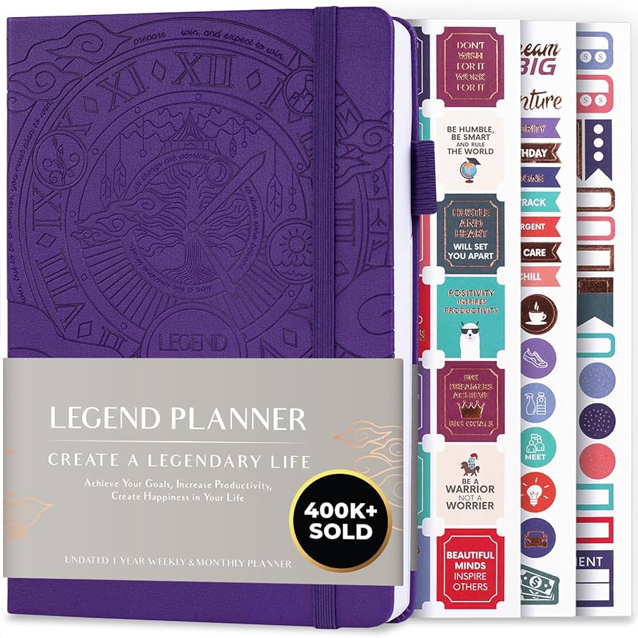 Amazon.com : Legend Planner – Weekly & Monthly Life Planner