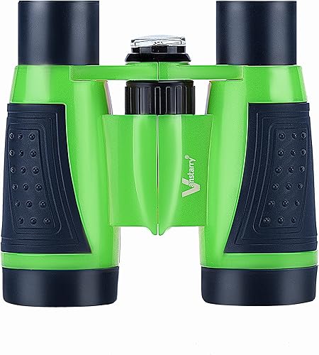 Vanstarry binoculares para niños, lente óptica de 5x30mm, compactos de alta resolución, para niños, para campamentos, senderismo, observación de