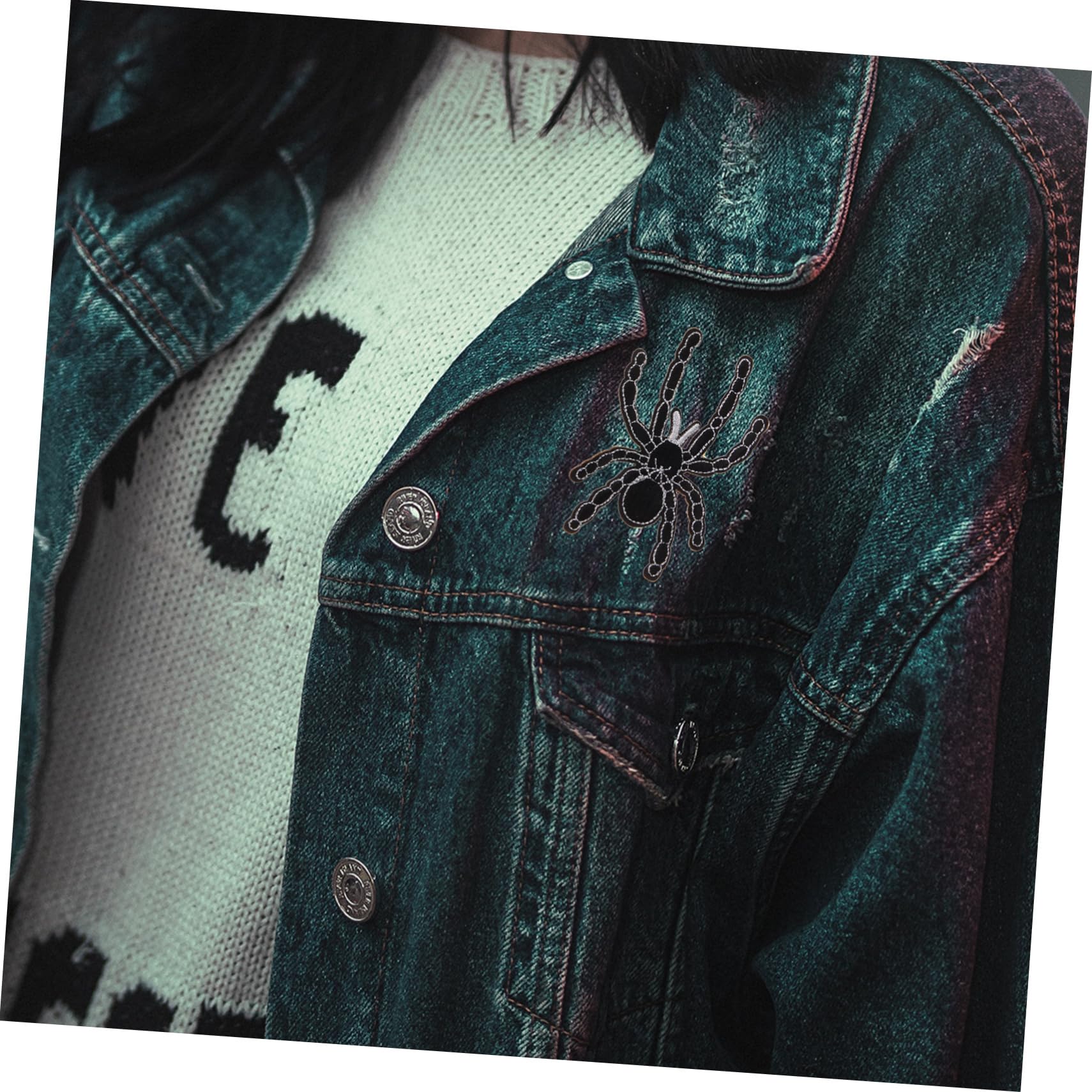 Lurrose 25pezzi Toppe Applique Cartoon Ricamate Per Abbigliamento e Accessori Per Decorazioni Riparazioni Jeans e