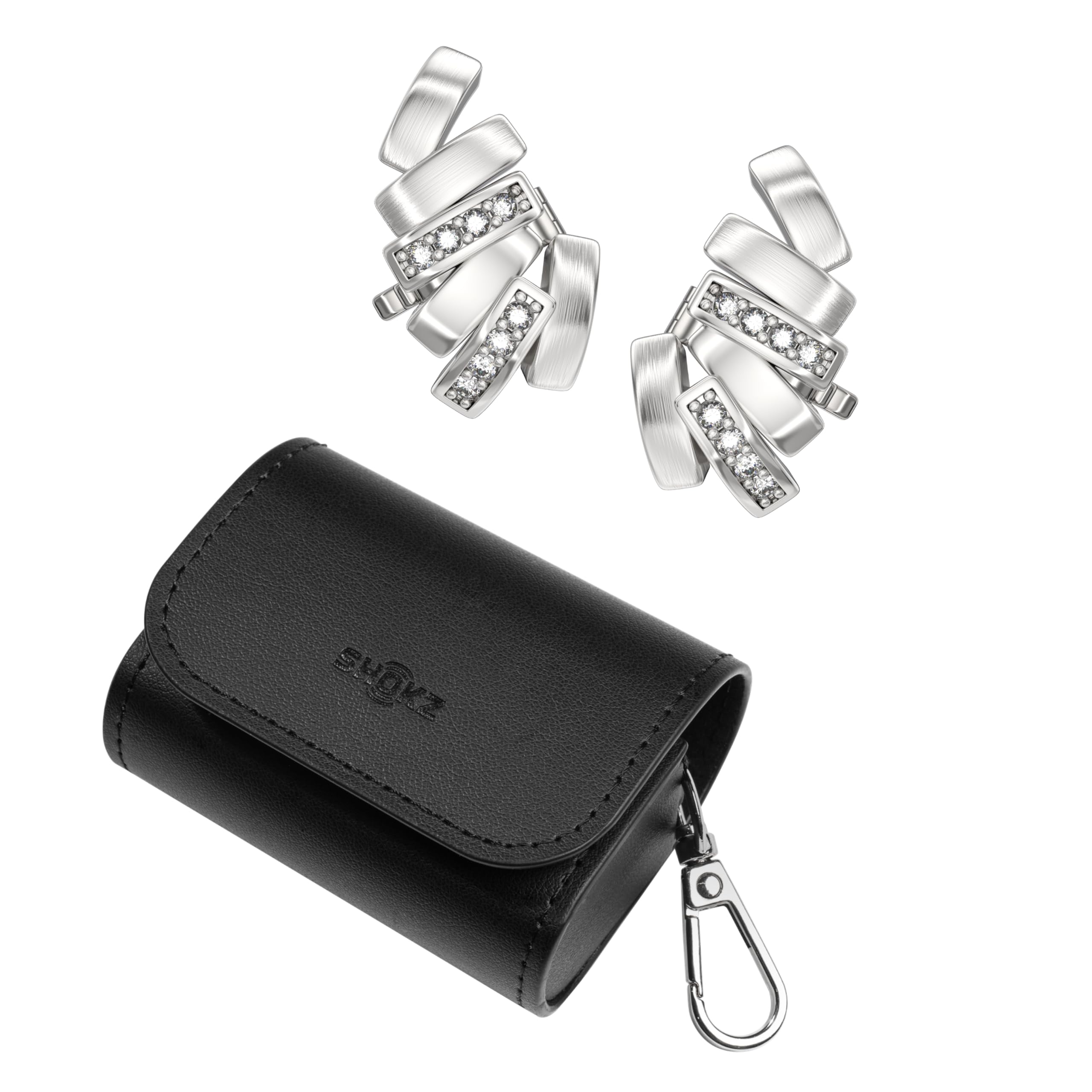 Shokz Estuche para Auriculares Clip-on para OpenDots 2, Accesorios de Auriculares OpenDots 2 – Diseño de Teclas de Piano