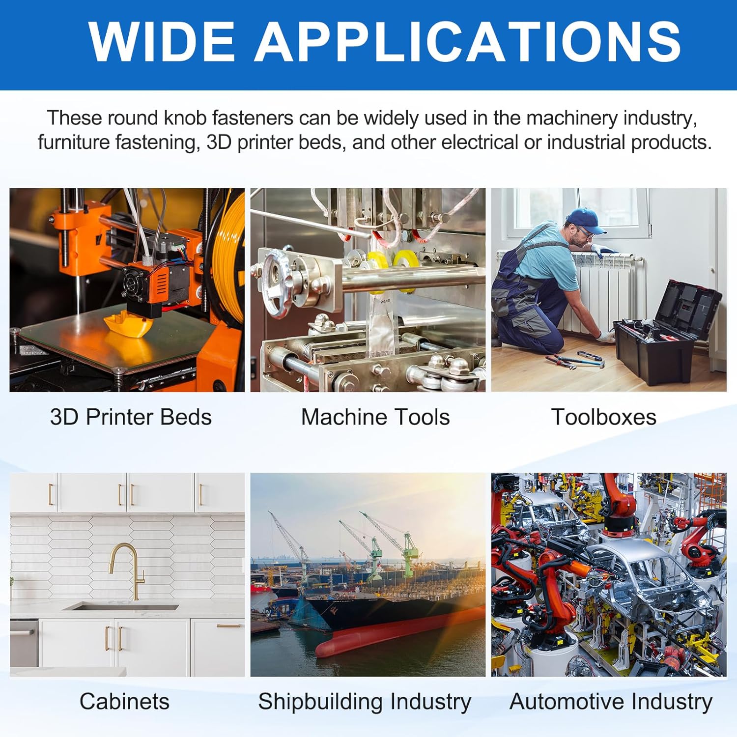 26 Pieces Of Knurled Handle Nuts, M3x7mm Carbon Steel Nut Round Iron Knobs High Head Fasteners With Through Hole, Silver