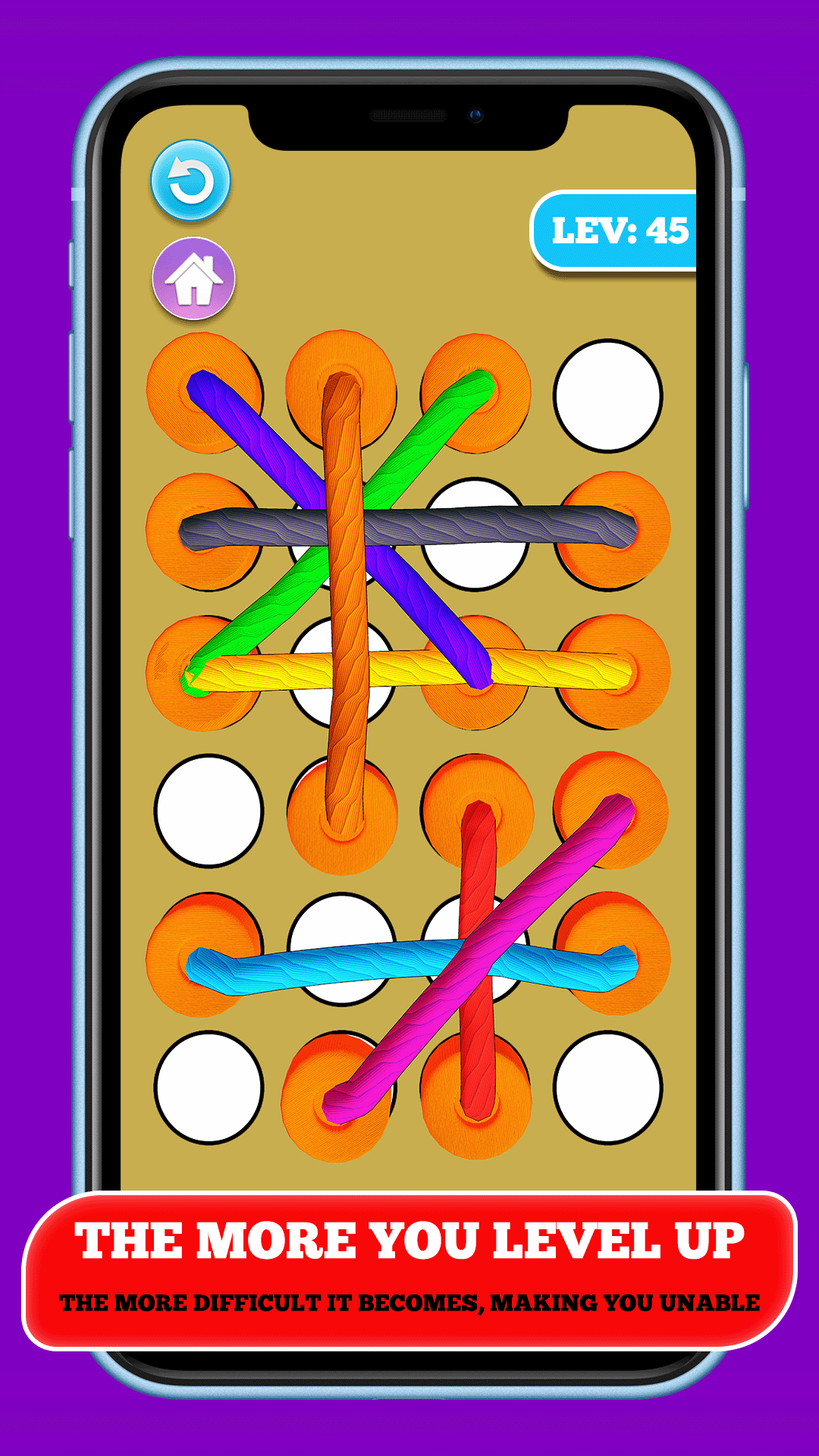 Twisted Ropes Solve Tangle Master 3D: Untie the Knots IQ Challenge Rope ...
