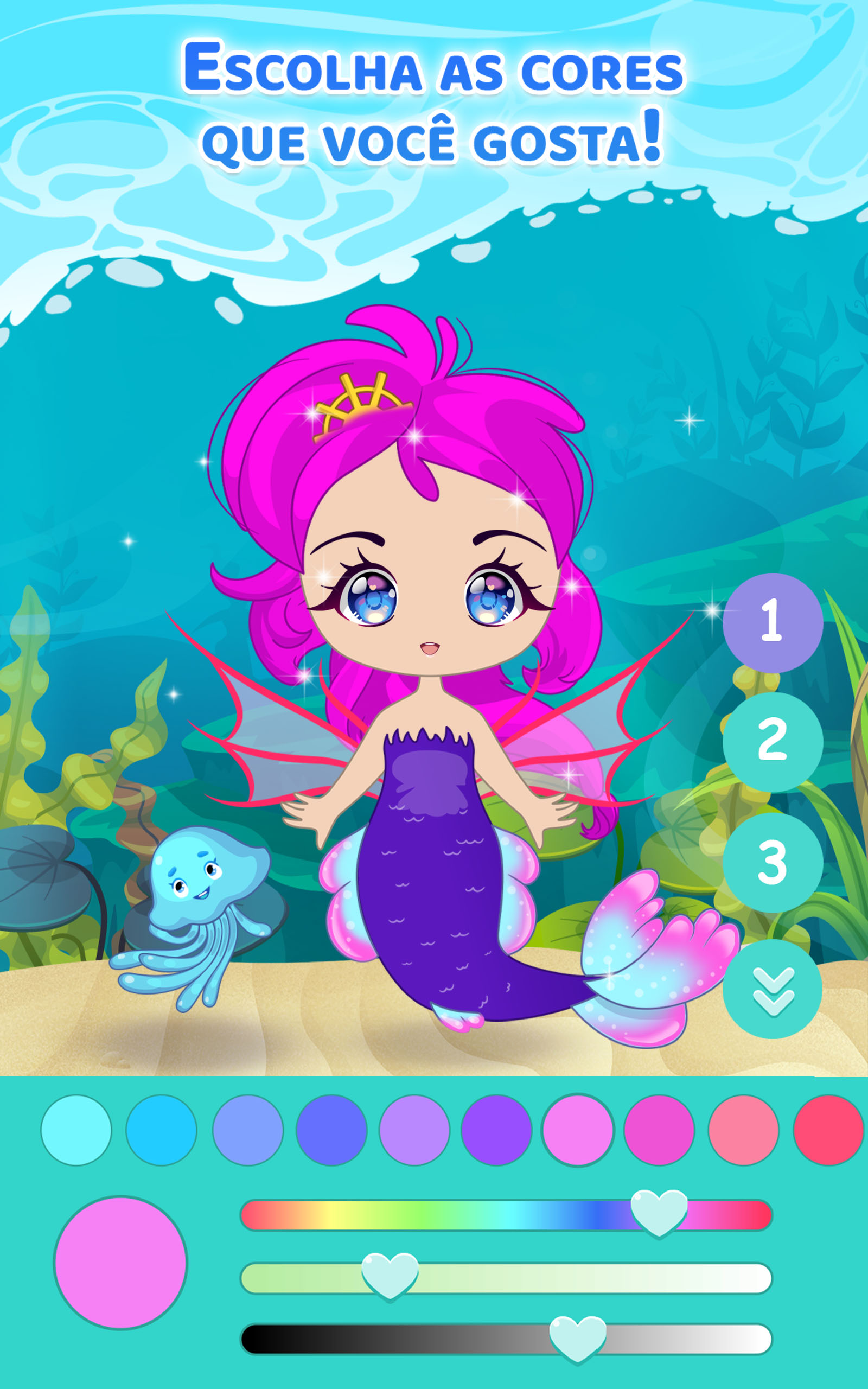Princesa Sereia Jogos De Vestir Para Meninas - Aplicativo na Amazon ...