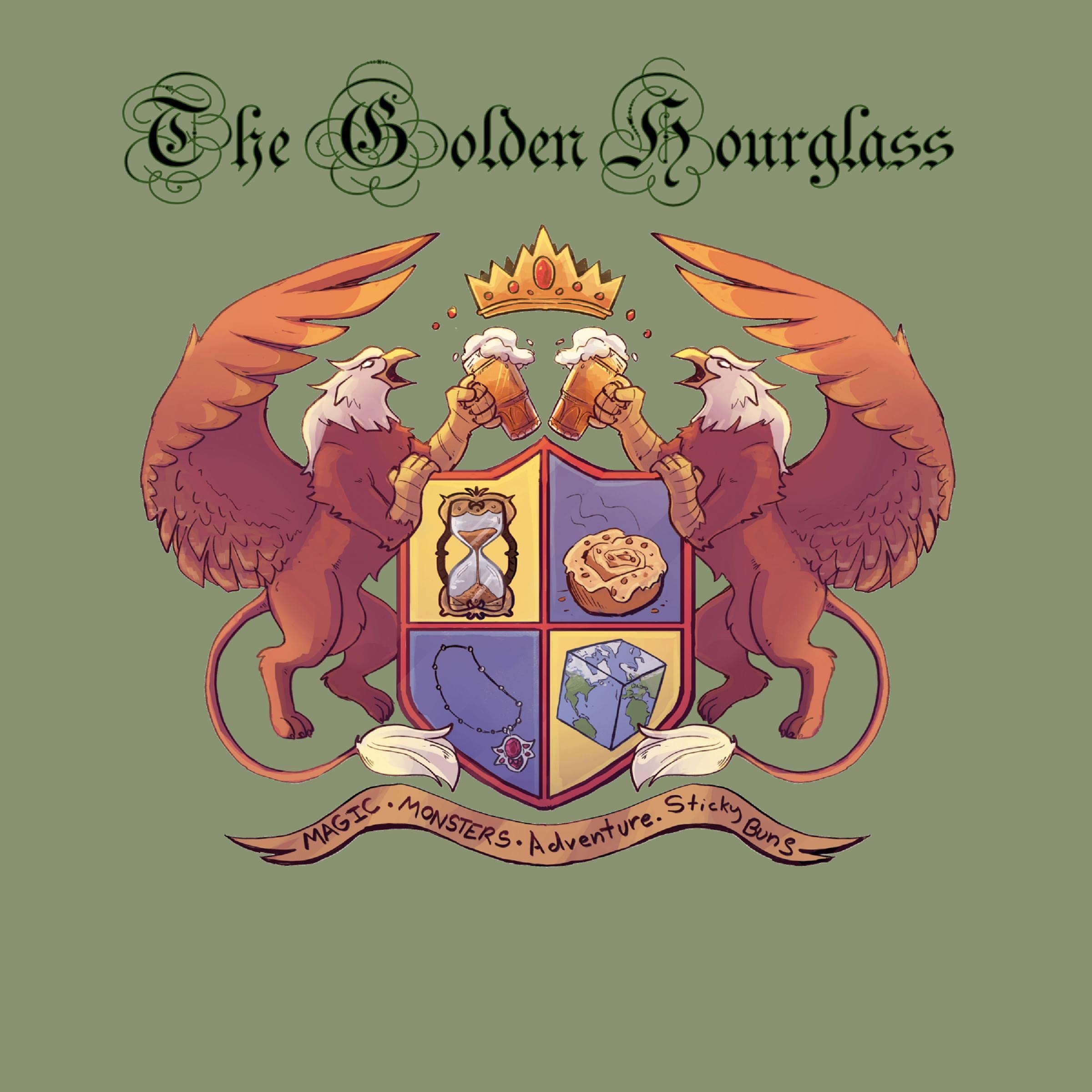 Cover art for The Golden Hourglass