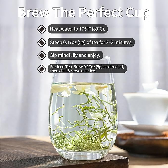 Té Verde Jazmín en Hojas Sueltas 200g Natural miniatura 6