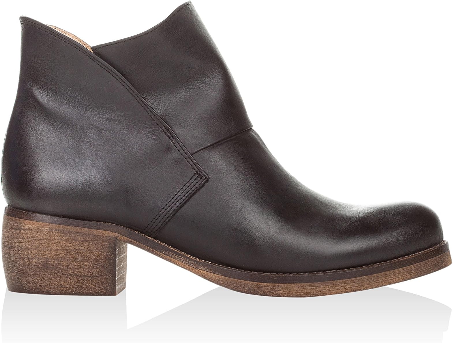 Eva Lopez Botin Piel Negro, Women’s Ankle Boots