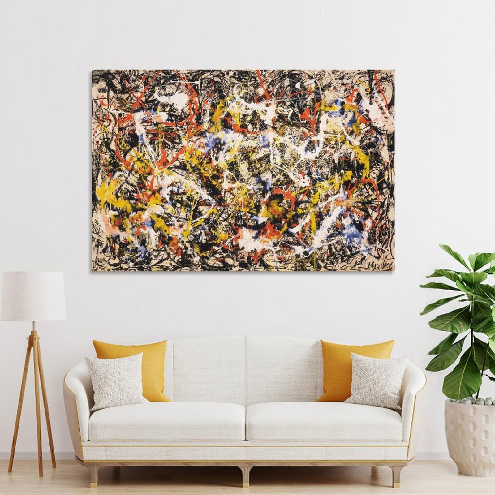 Amazon.co.jp: Jackson Pollockジャクソン・ポロック (収斂) 抽象