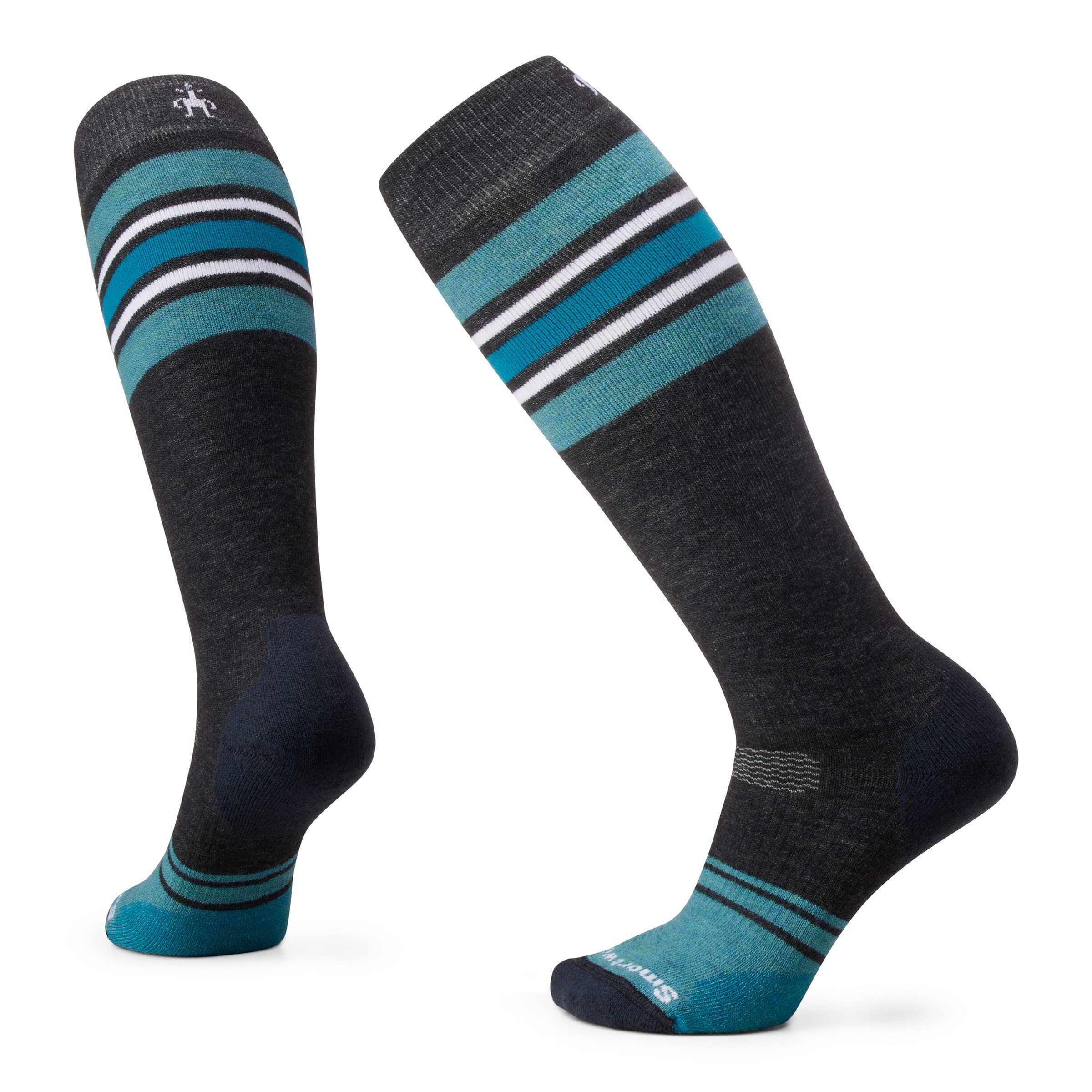 Smartwool Calcetines de lana merino para mujer, para snowboard, con diseño de rayas