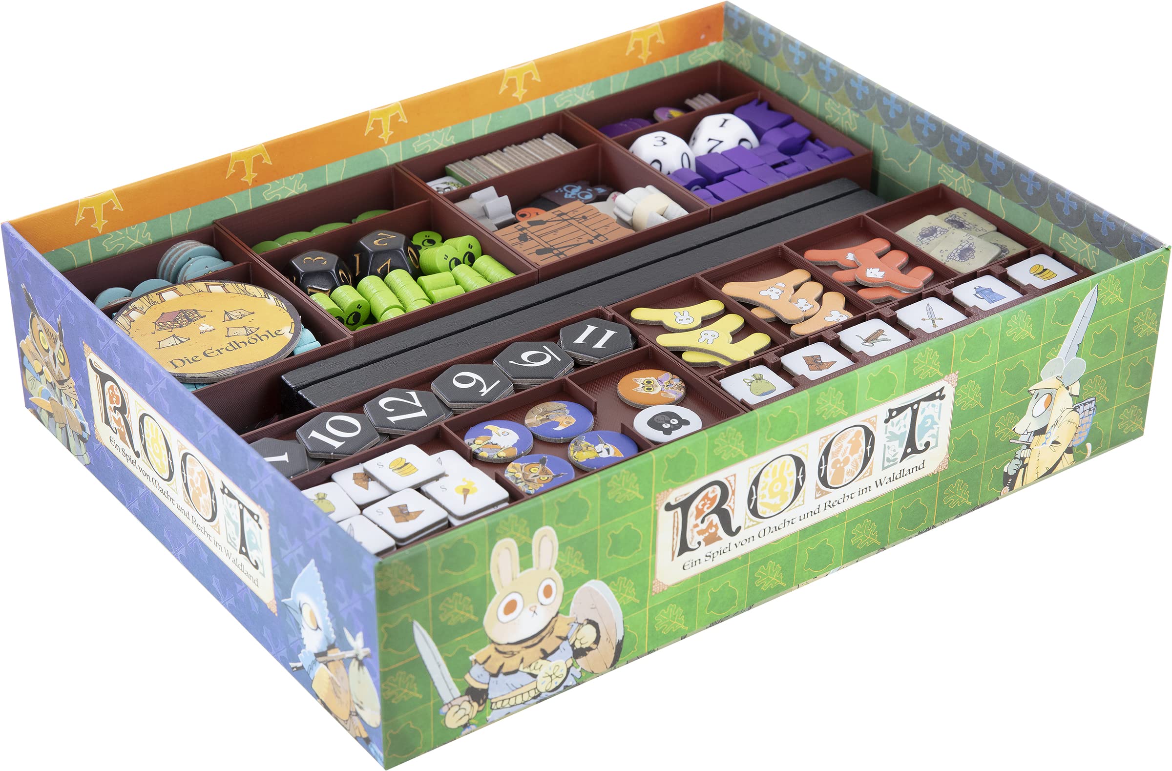 Feldherr Organizer Compatible con Root + expansiones - Caja del Juego Principal