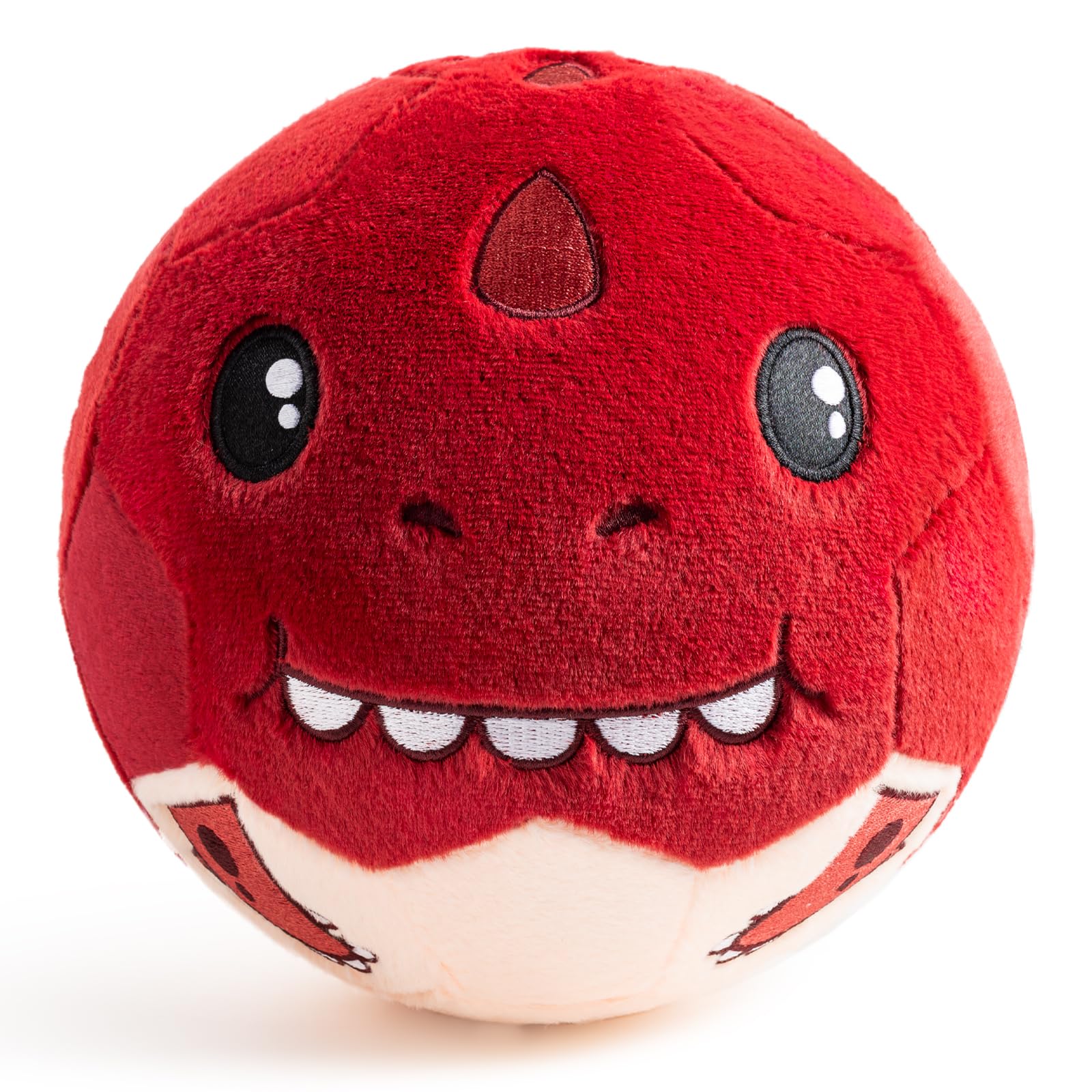 VangeBow Silent Indoor Soccer Ball for Toddlers Soft Plush Toy (T-Rex)