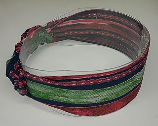 طوق من القماش القطني - صناعة يدوية - بندانة للشعر - سرتيت شعر